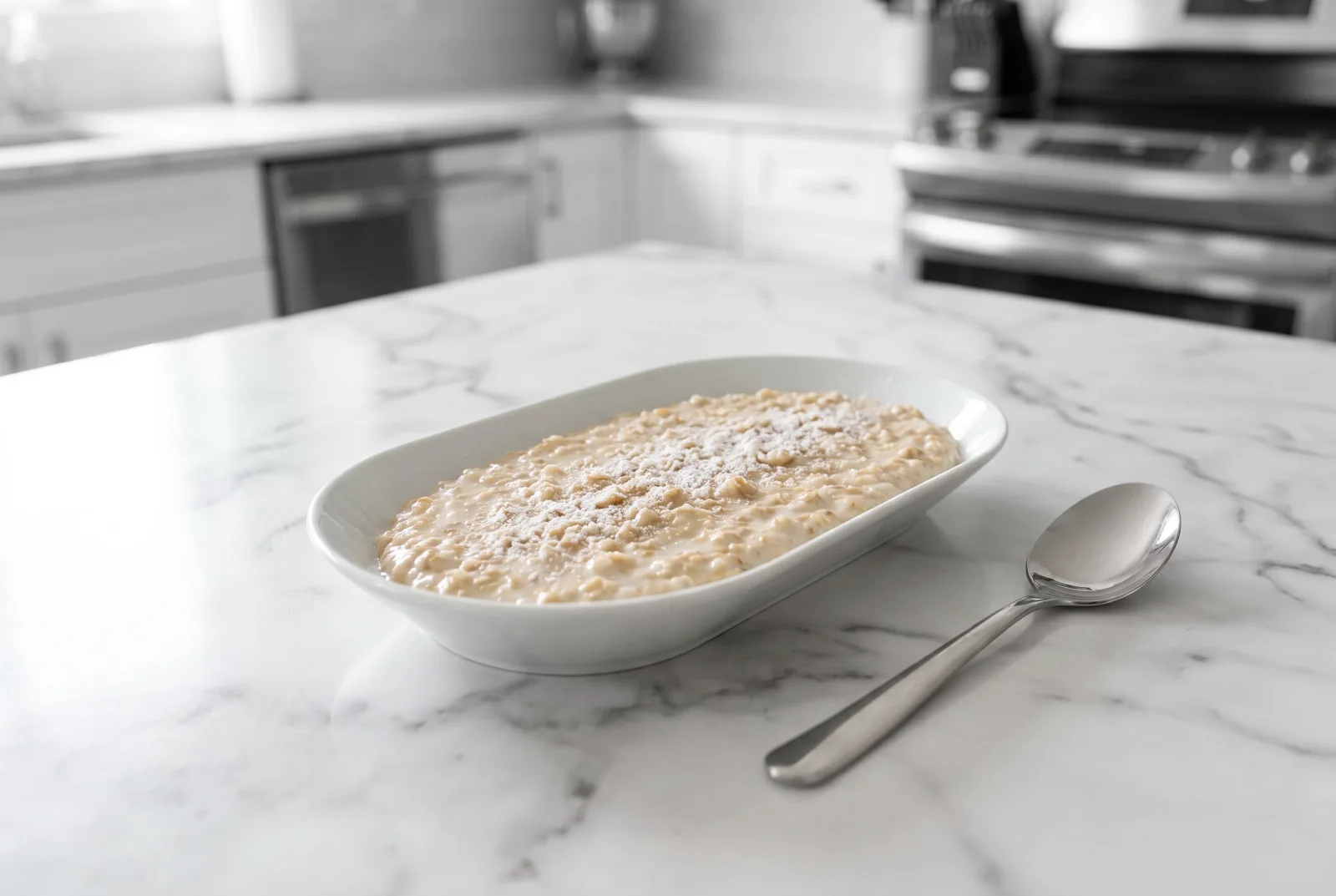 Oat and Milk Pudding — No-Added-Sugar Cinnamon Breakfast Pudding