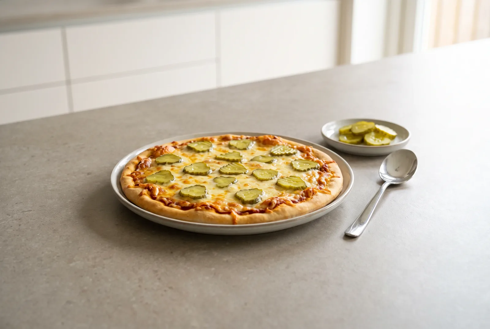 Cheddar and Pickled Onion Pizza | Inspired by a British Ploughman’s Lunch