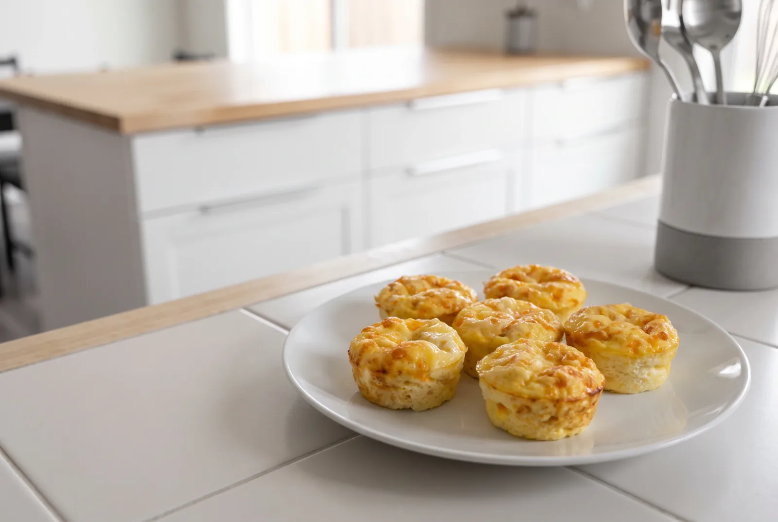 Cheesy Egg Bites | Pressure Cooker Steaming