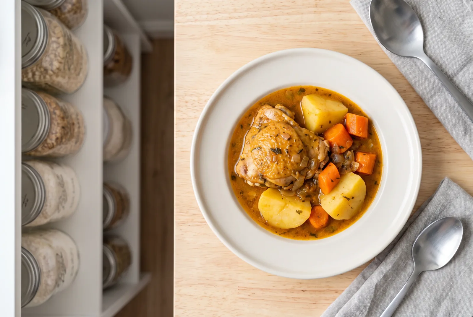 Pollo Sudado — Colombian chicken and vegetable stew
