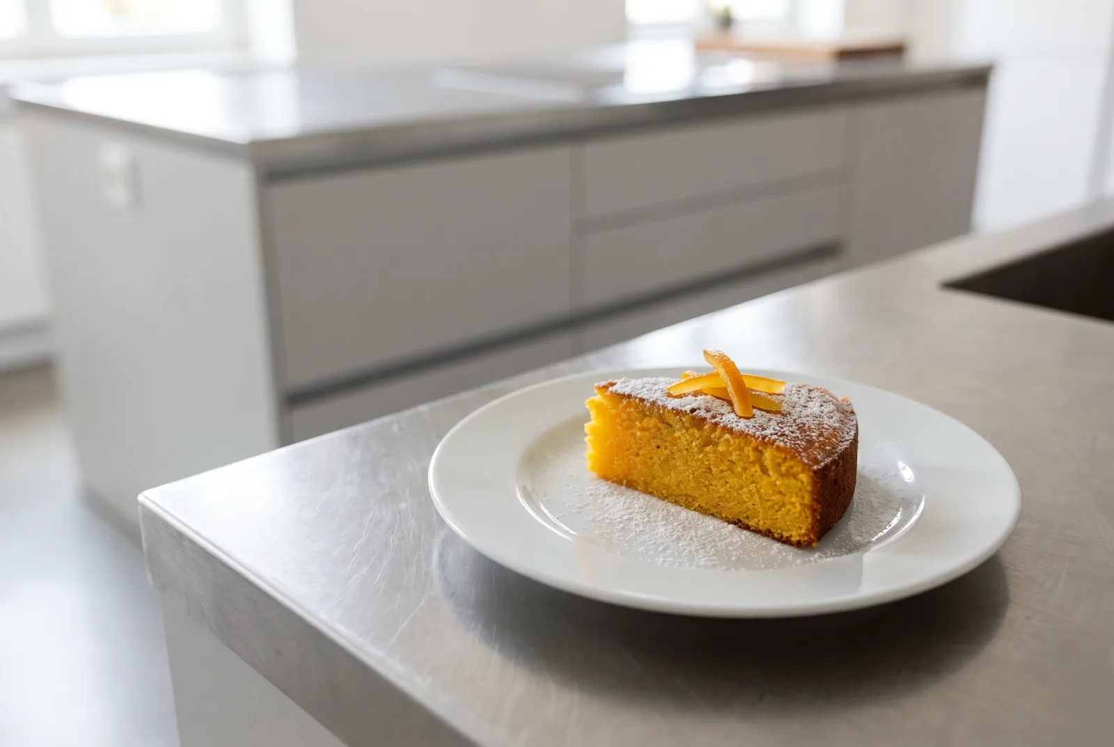 Lebanese-Style Orange Semolina Cake with Light Syrup