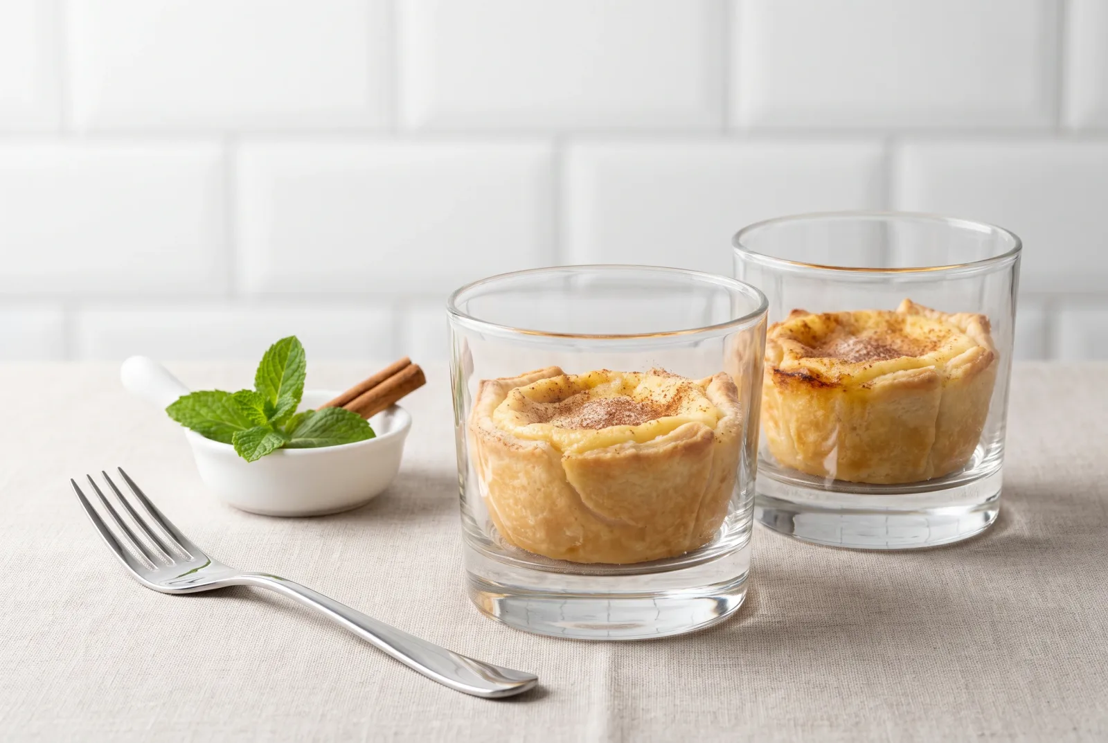 Queijadas | Portuguese Cinnamon Cheese Tarts
