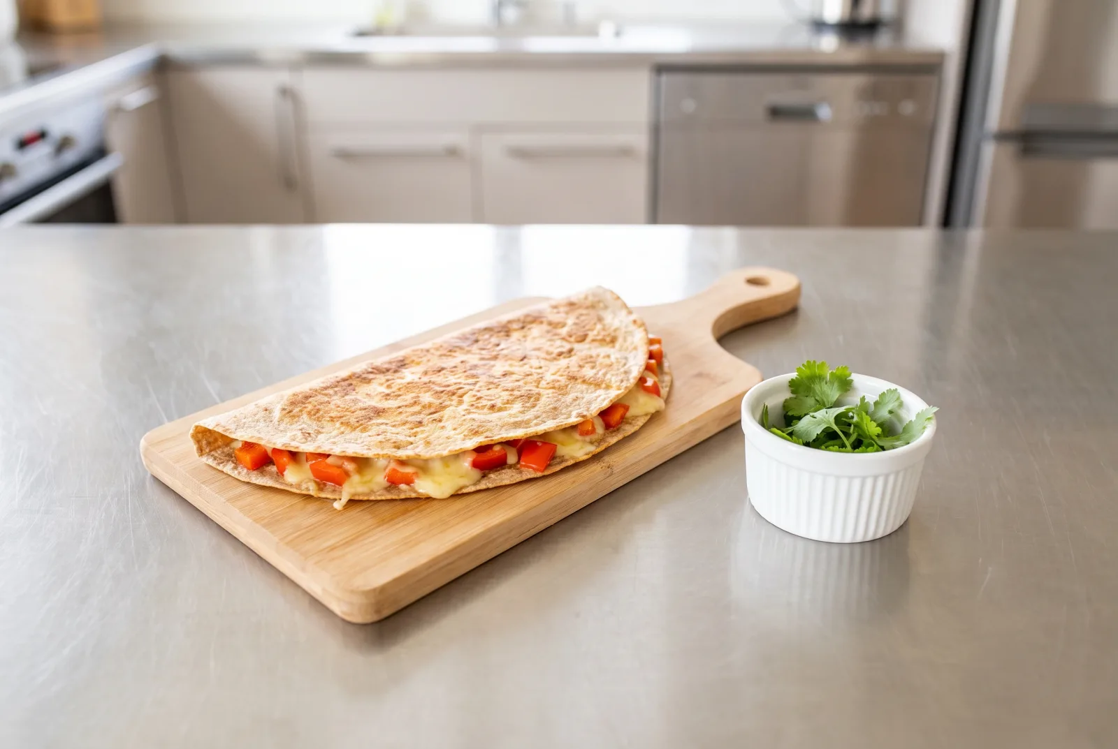 Quesadilla Grande — a Mexican whole-wheat tortilla feast to share
