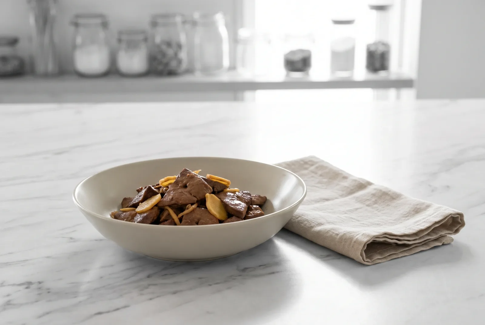 Reba Shogayaki | Japanese Ginger-Fried Beef Liver