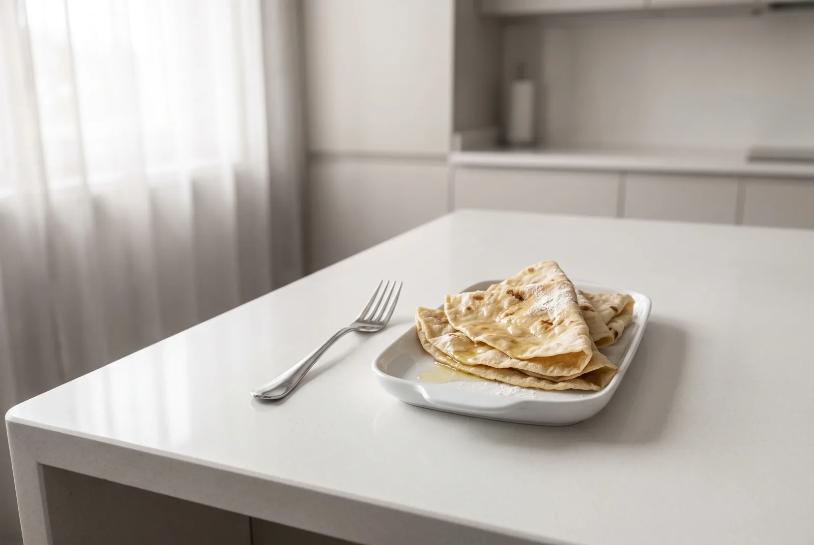 Reggag Bread | Saudi-Style Paper-Thin Griddle Flatbread