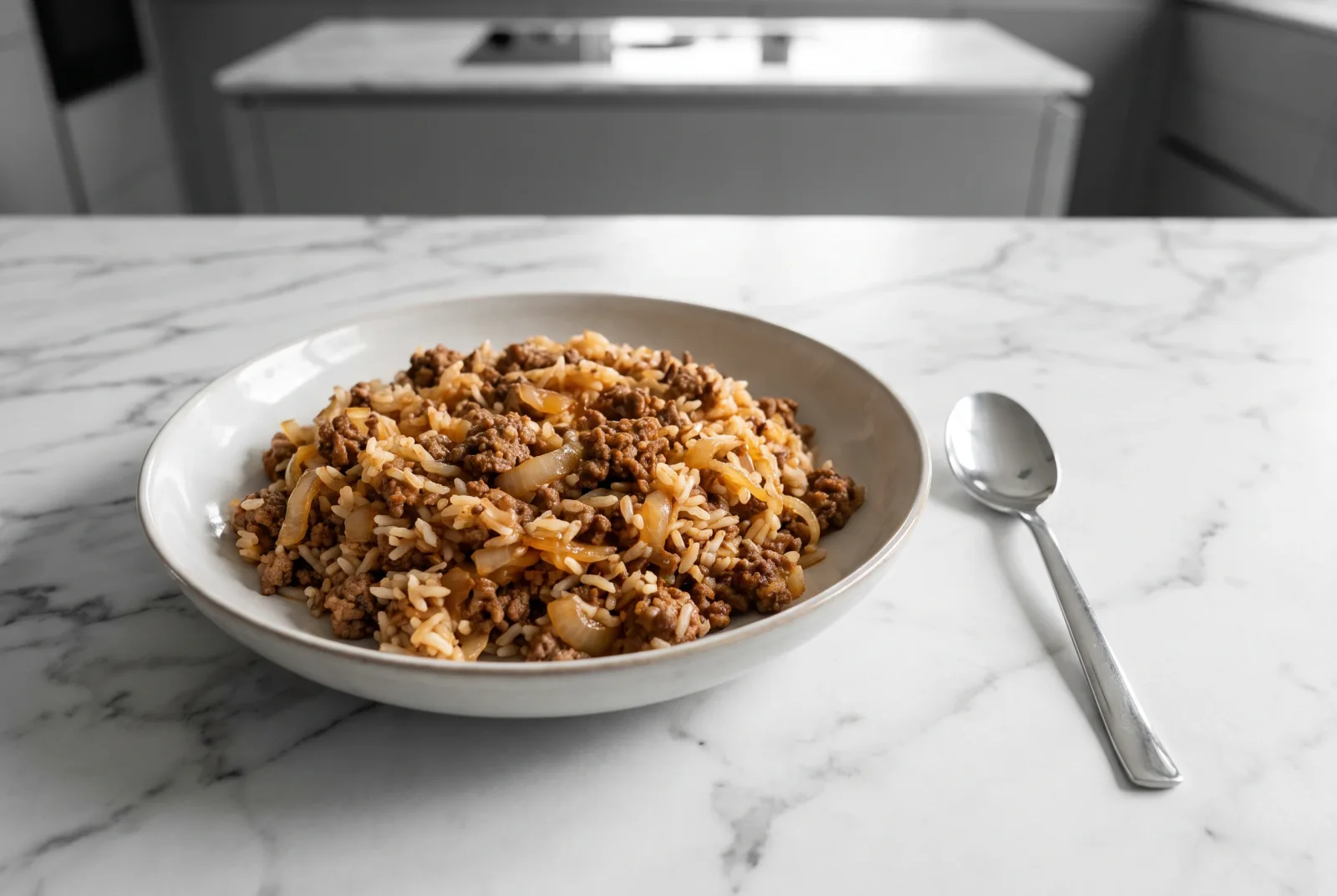 Reisfleisch — Bavarian Ground meat and Paprika Rice