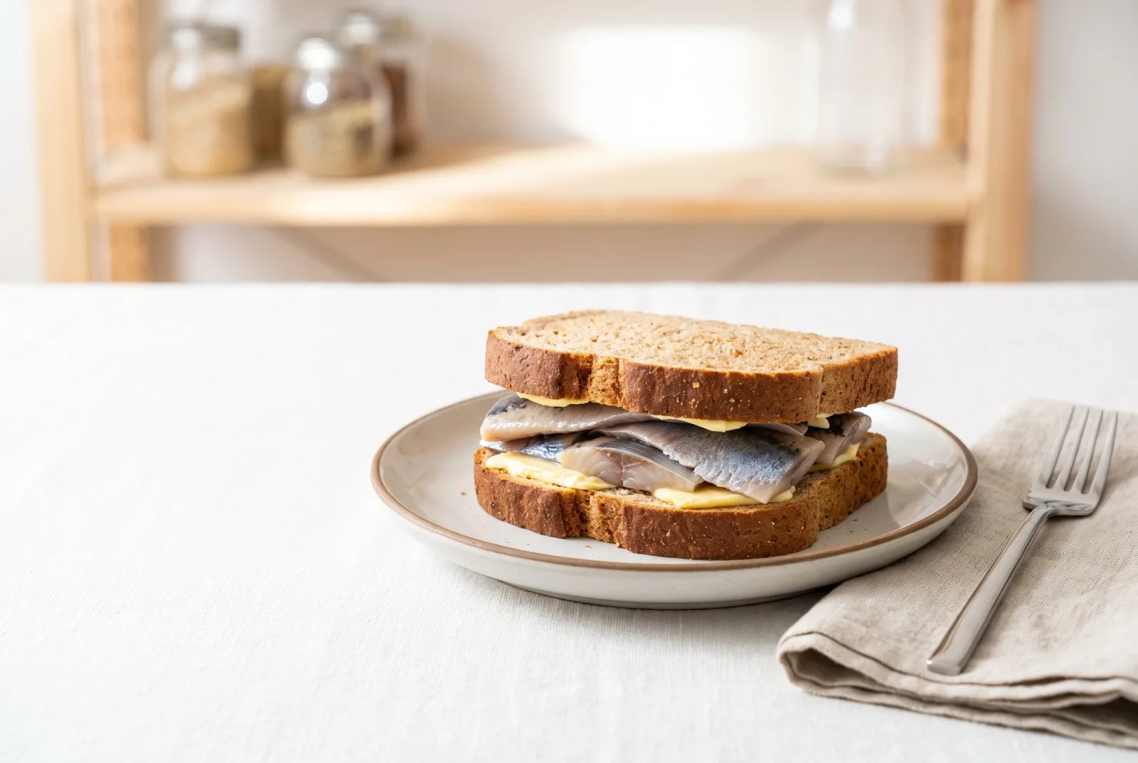 Austrian-Style Herring Breakfast Sandwich