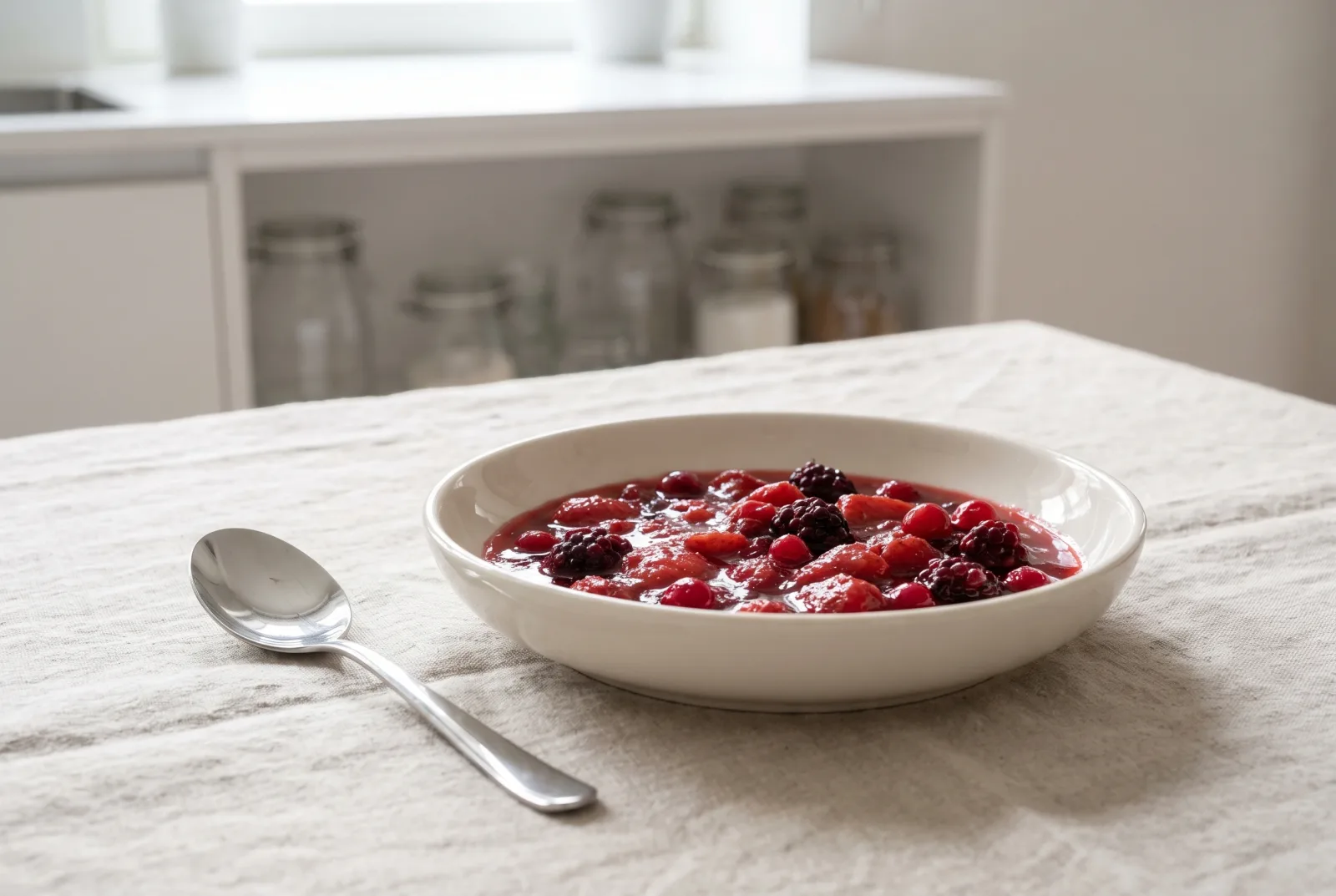 Rote Grütze — German red-fruit dessert