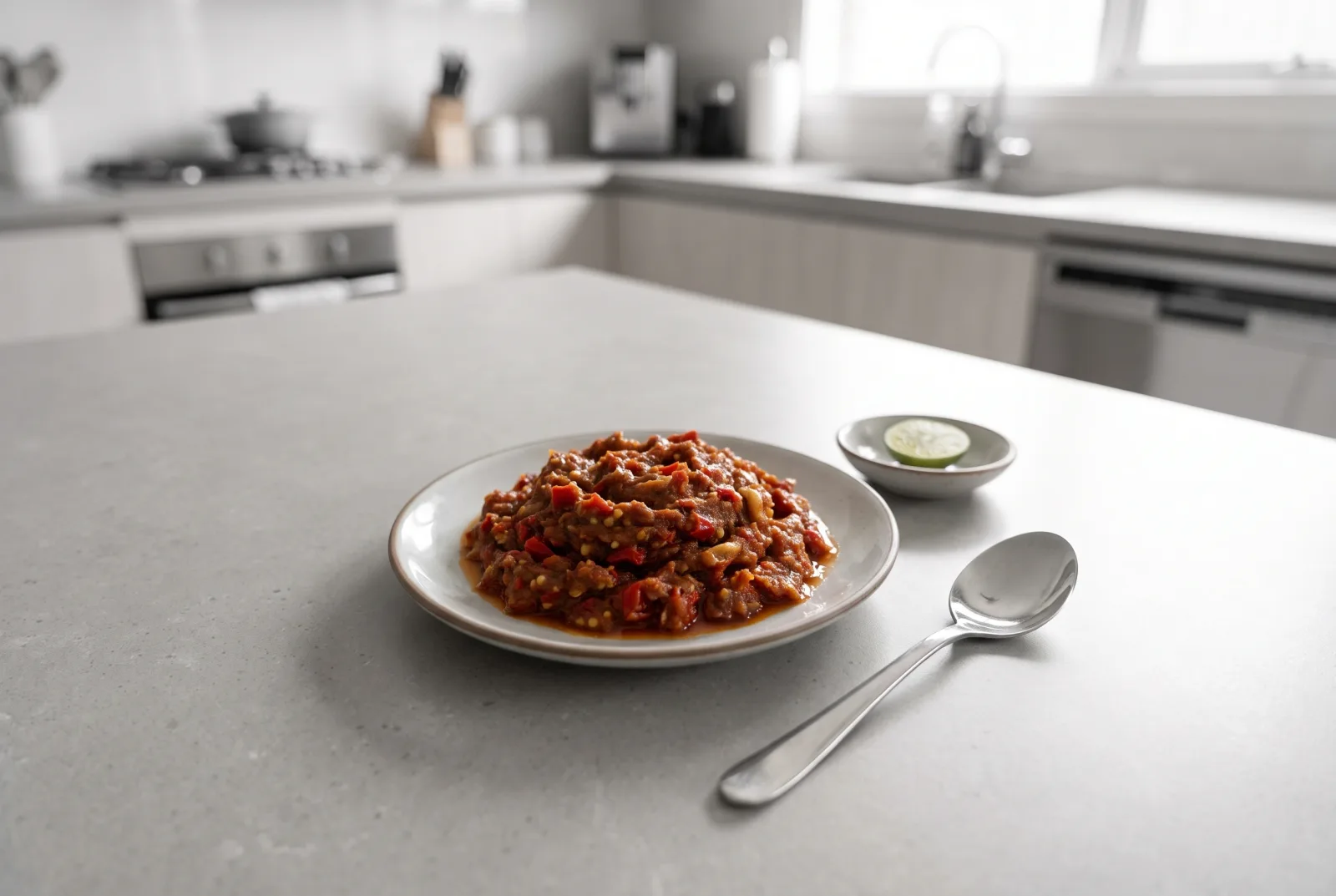 Sambal Terasi | Indonesian Air Fryer Chili Sauce with Shrimp Paste