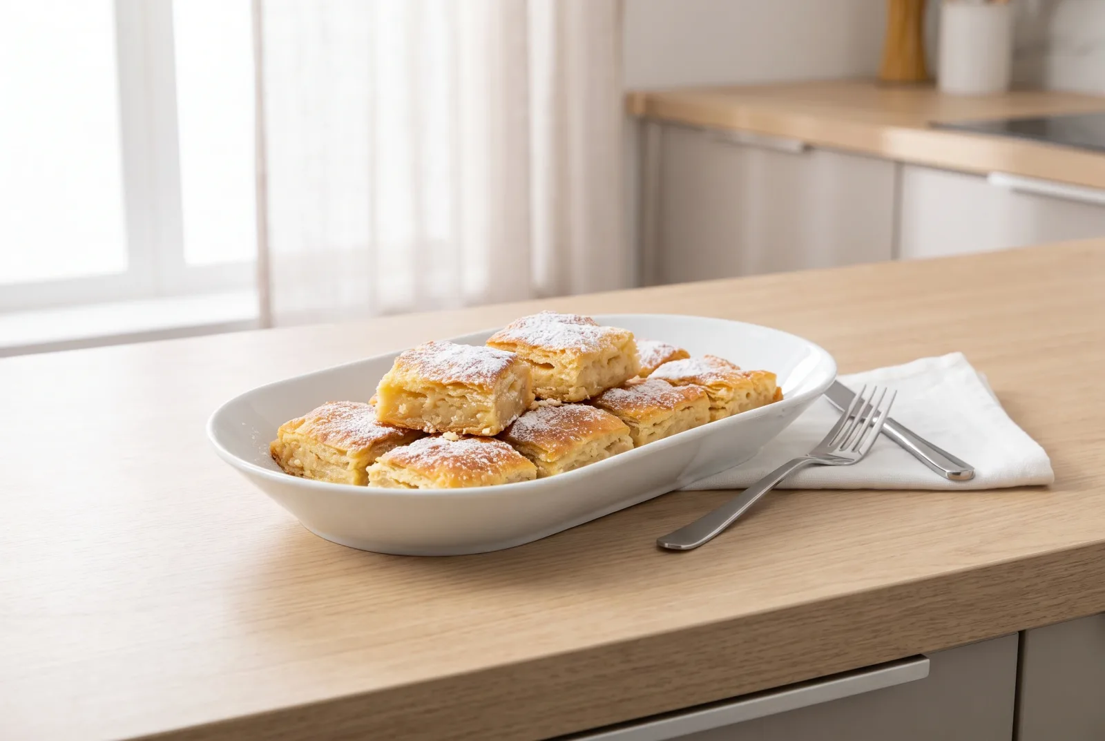 Sanioura | Lebanese Butter Cookies with Pistachios