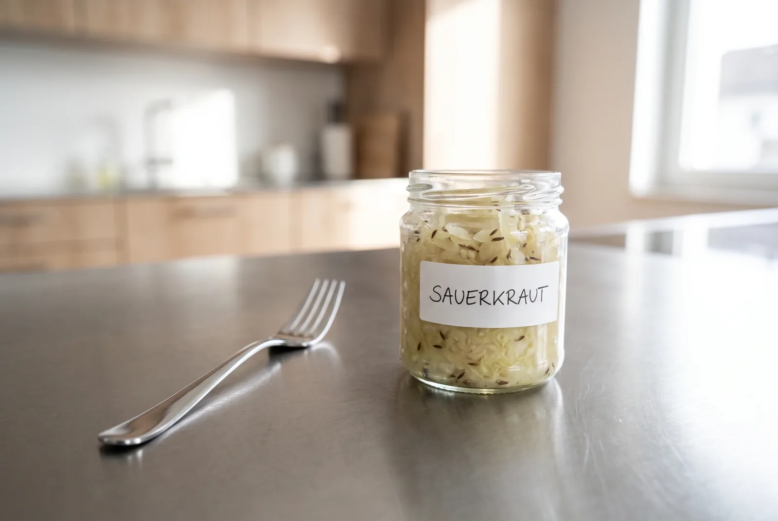 Sauerkraut — German-Style Fermented Cabbage