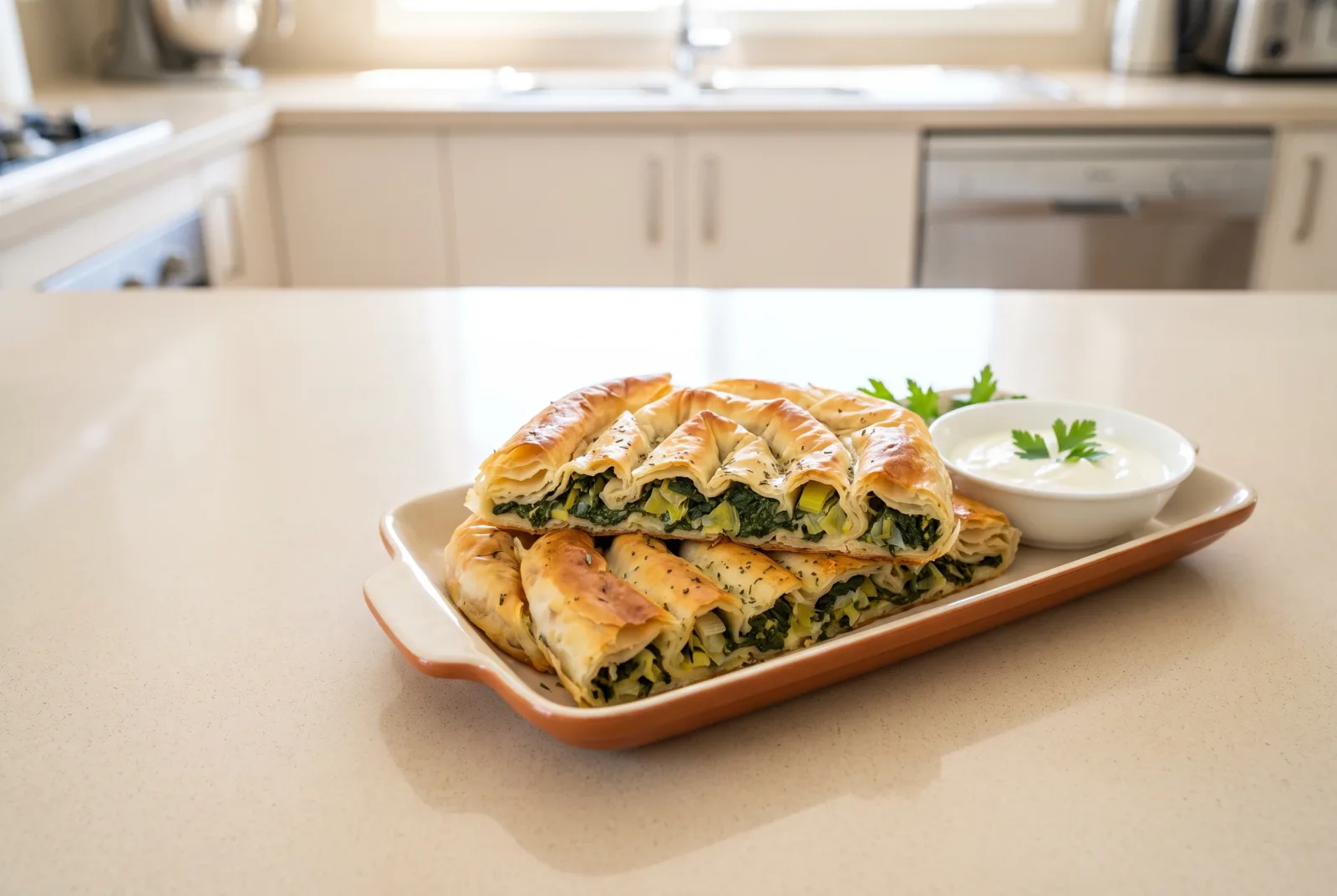 Vegetable Börek | A Light, Low-Oil Baked Version