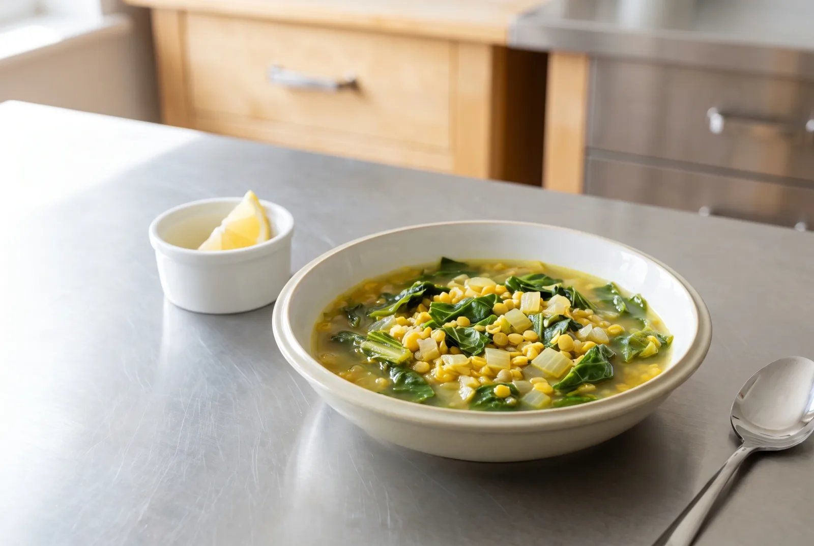 Silk and Lentil Soup | Iraqi Sour Greens Soup