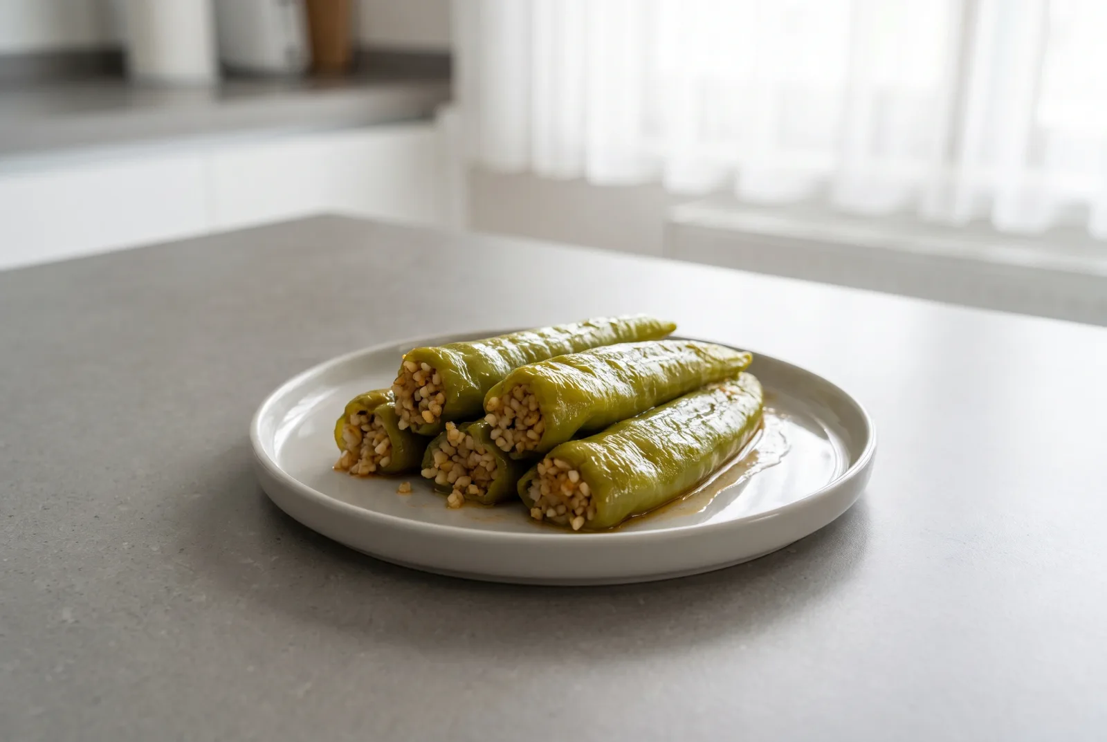 Stuffed Pointed Peppers | Bite-Size Bulgur Party Appetizer
