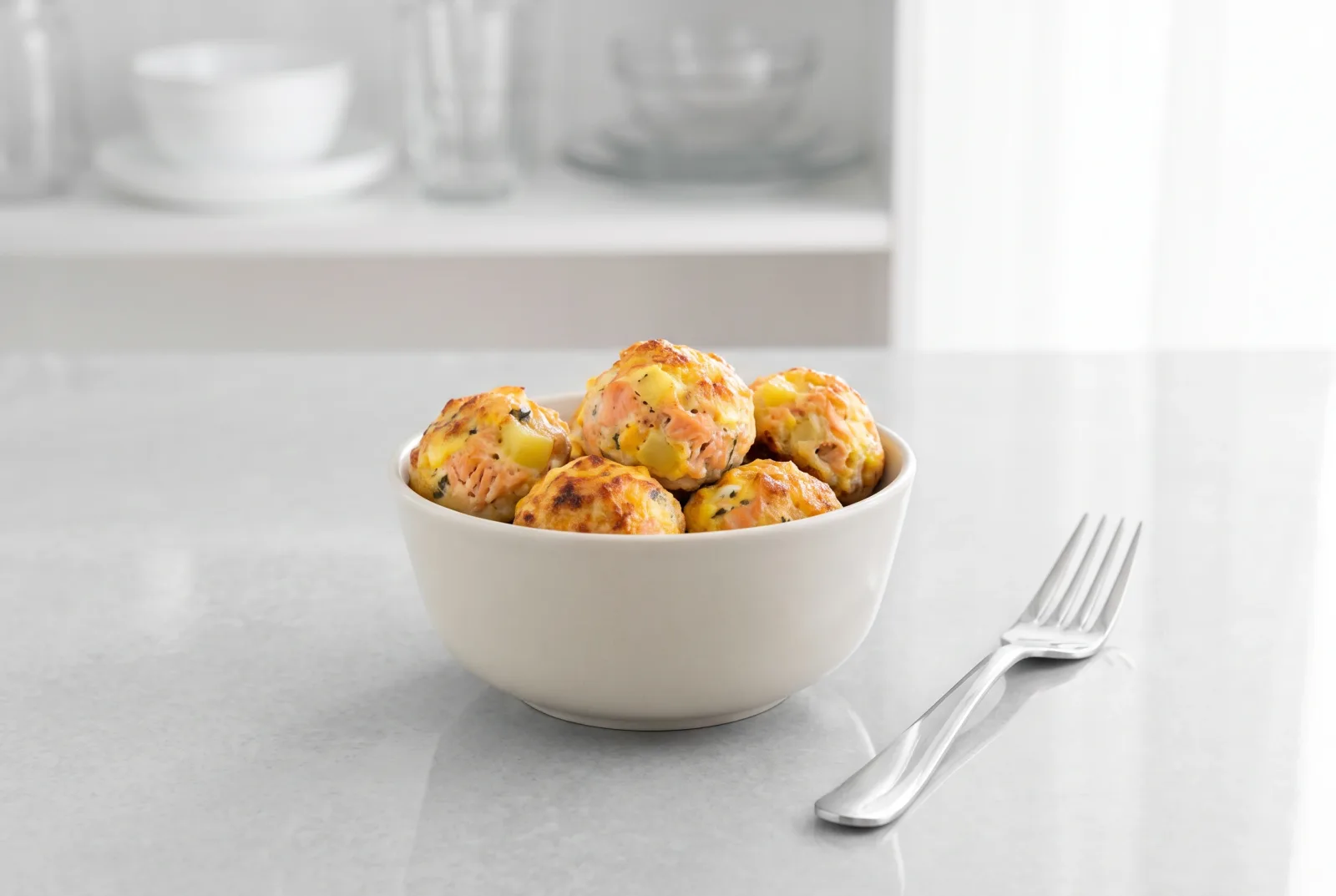 Mini Salmon Patties | Baked Fish Patties