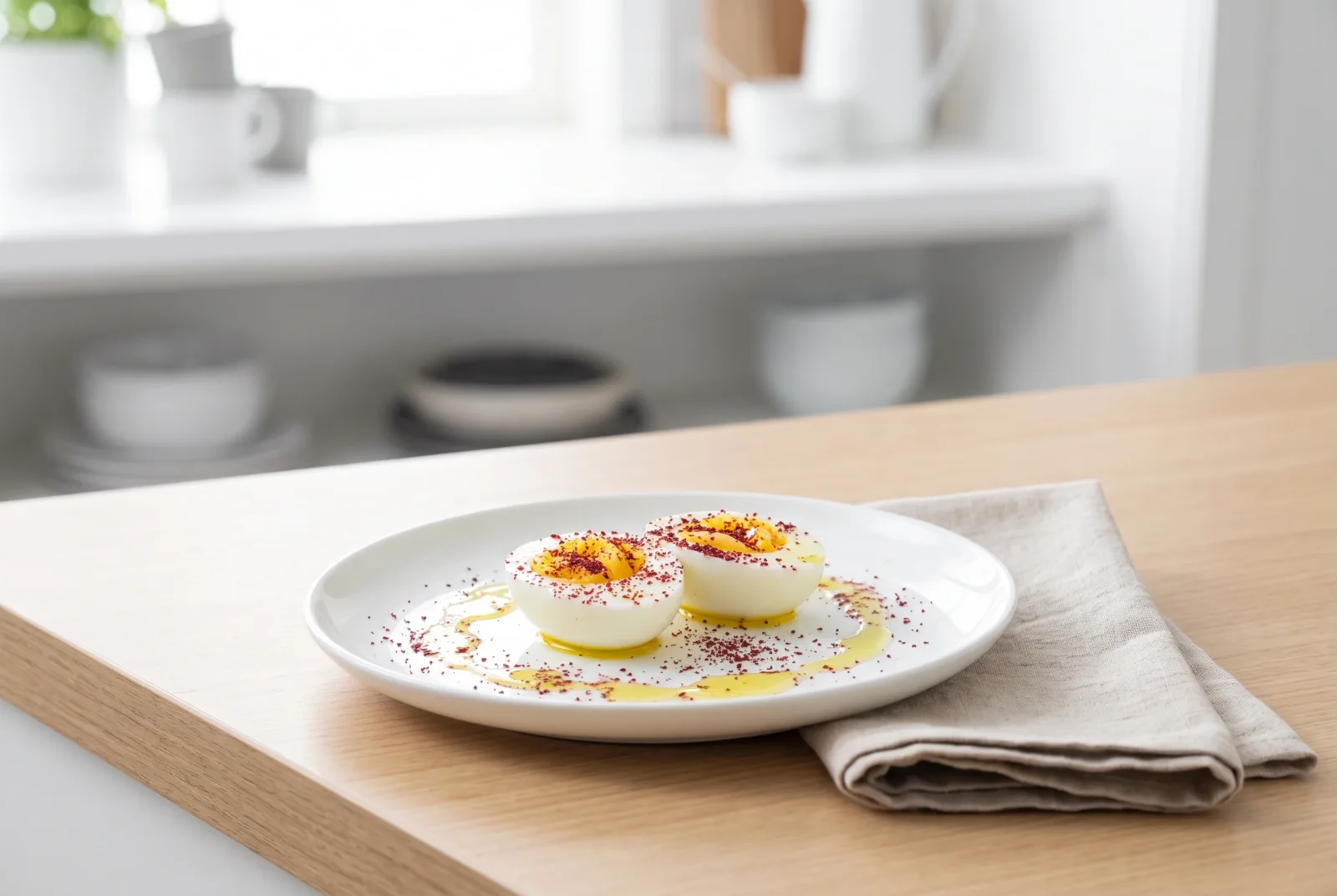 Sumaklı Yumurta | Düdüklü Tencerede Ürdün Usulü Piknik Yumurtası