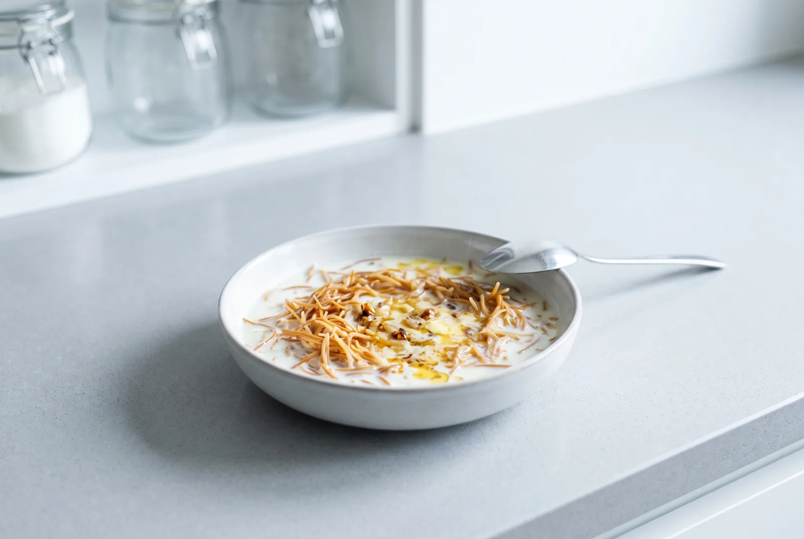 Syrian-Style Yogurt and Vermicelli Soup | A Mild Soup for Children