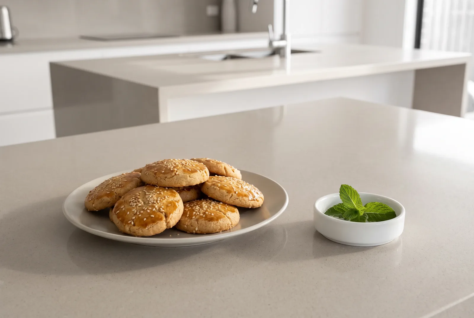 Sesame Honey Cookies | Thin, Crisp Chinese-Style Treat
