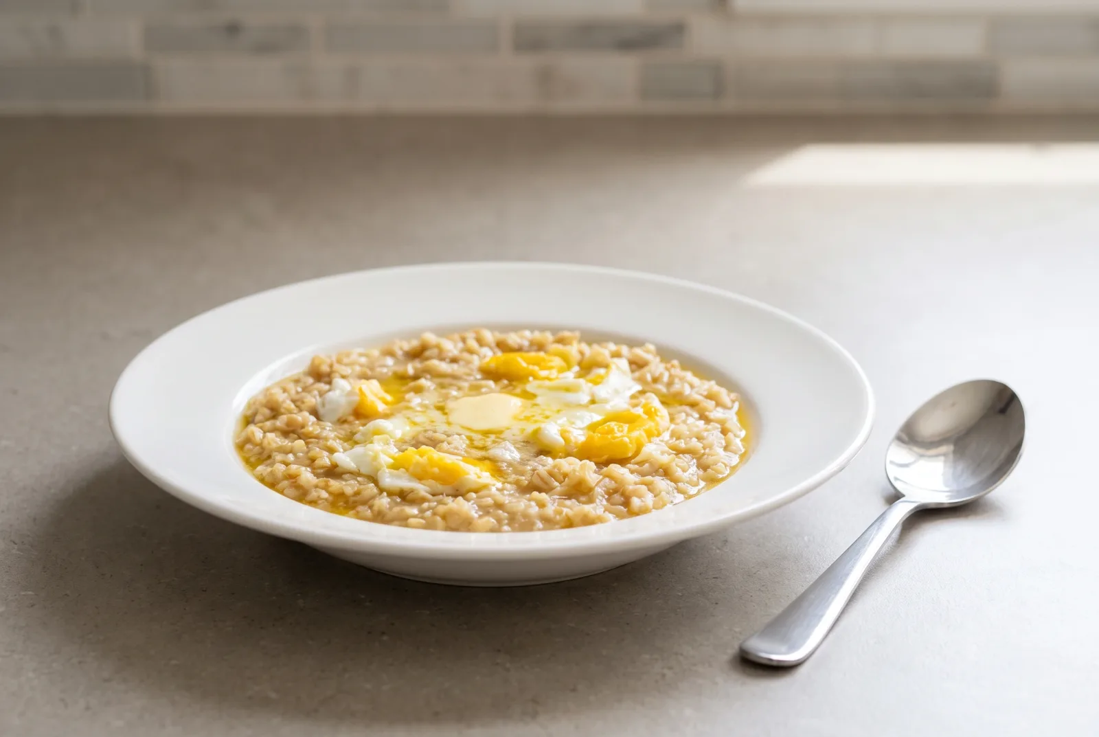 Saudi-style cerişe (cracked wheat with eggs) — A freezer-friendly pressure-cooker breakfast