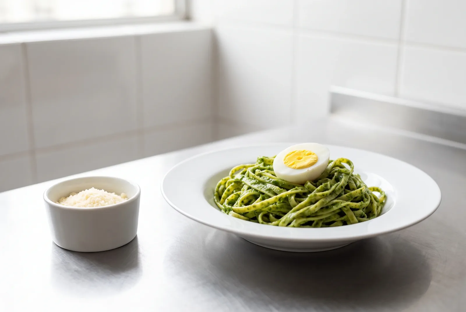 Tallarines Verdes | Peruvian Pasta with Green Sauce