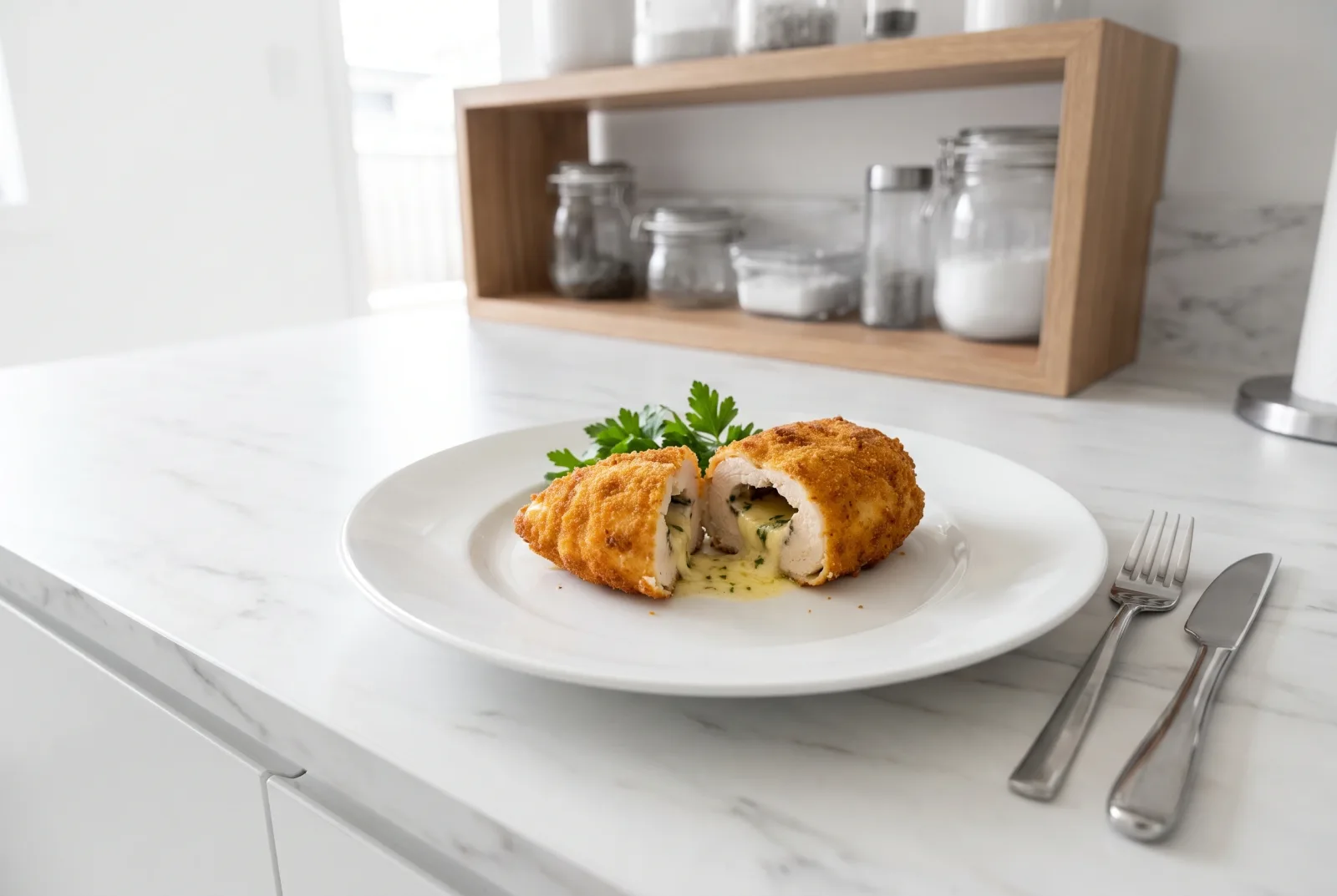 Chicken Kiev | English-Style Fried Chicken Stuffed with Garlic Butter