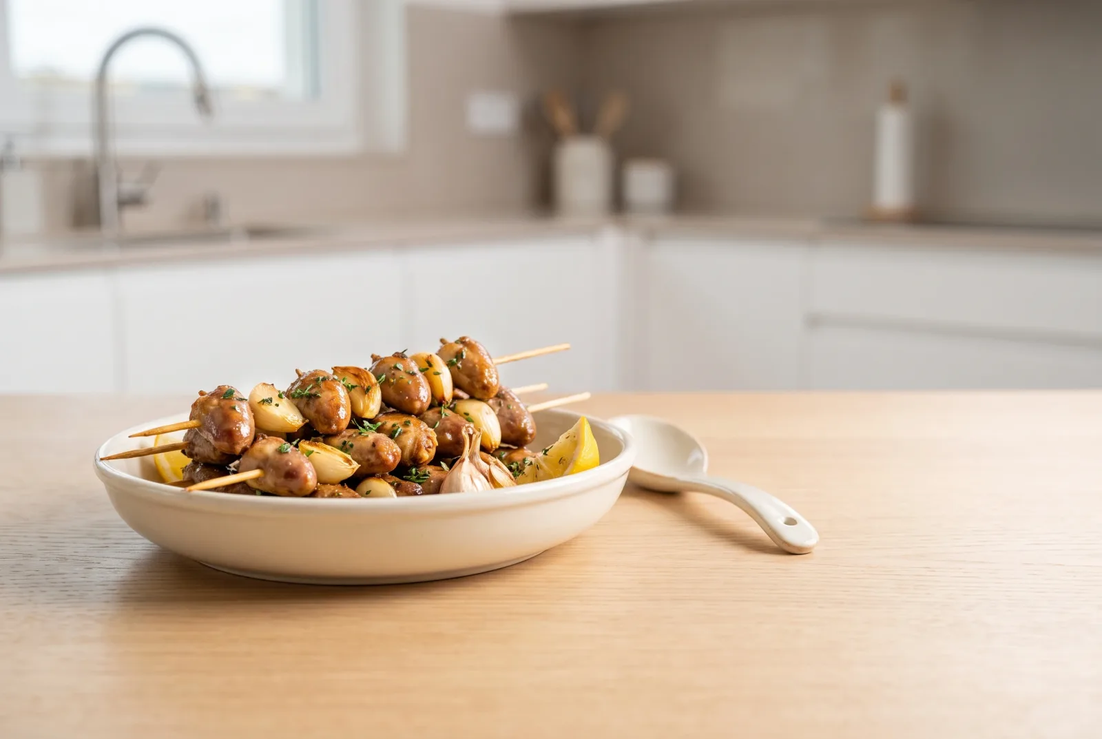 Chicken Heart Skewers | Quick Portuguese Grilled Petisco