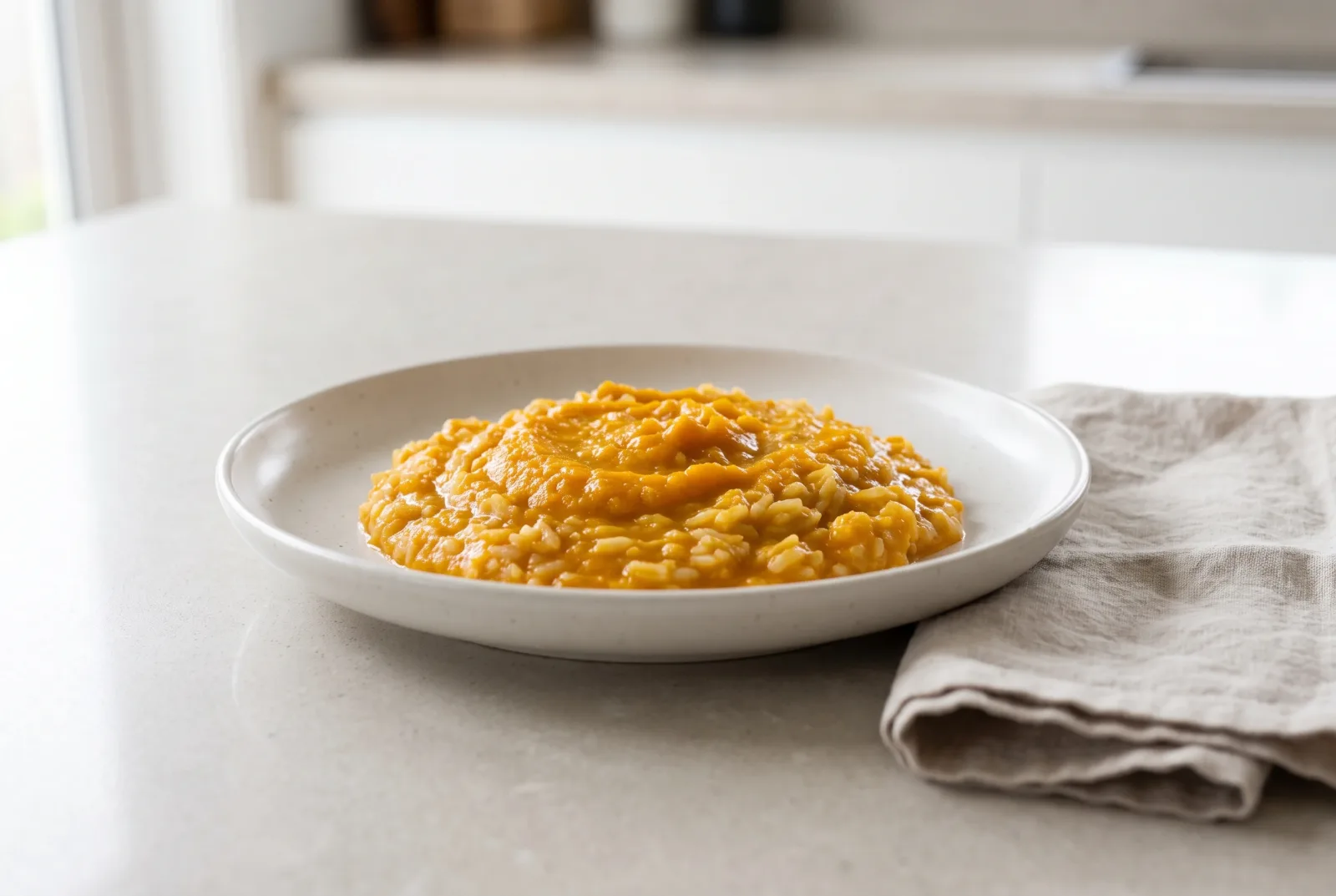 Thai-Style Pumpkin and Rice Puree | Air-Fried Baby Food