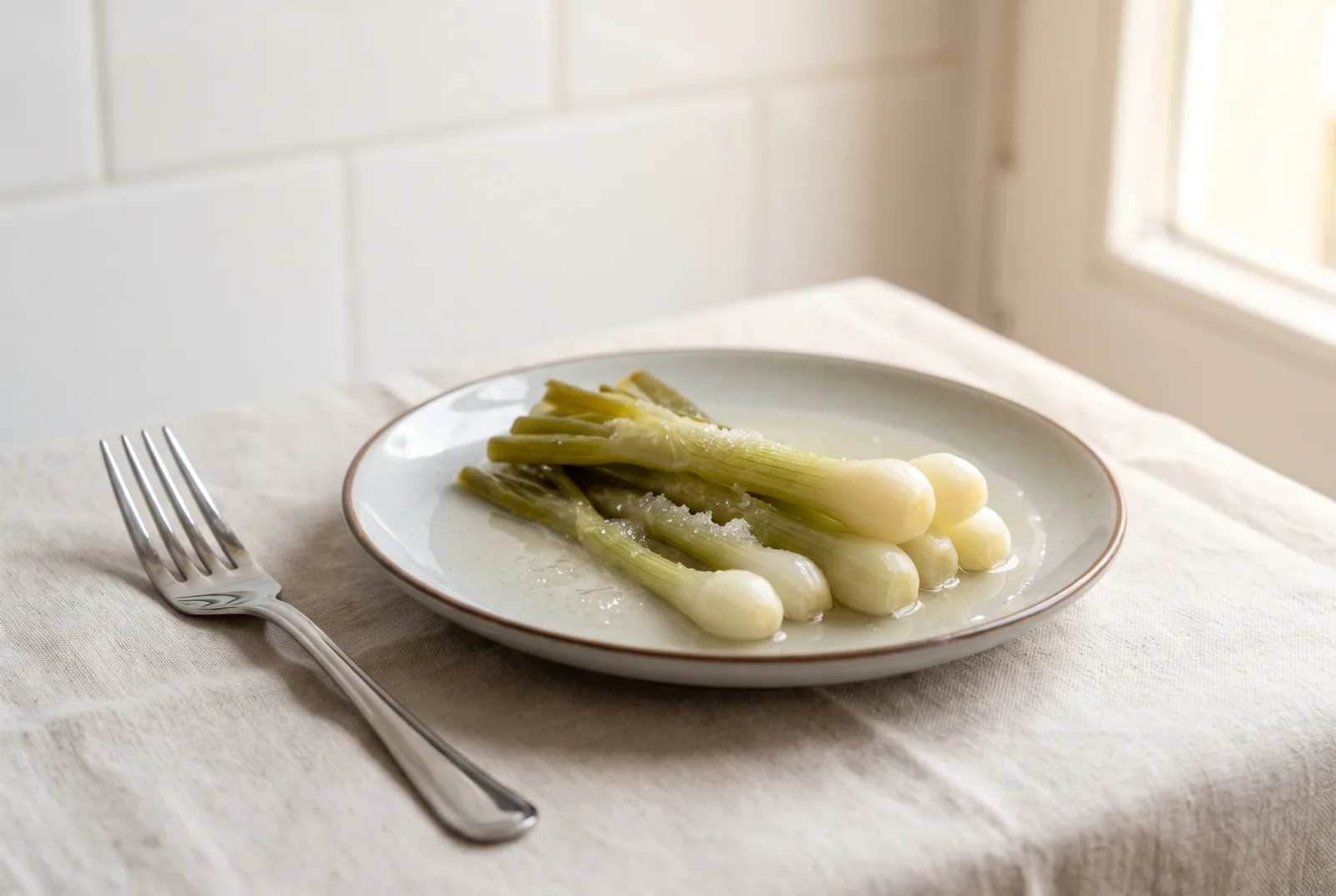 Saudi-Style Scallion Refrigerator Pickles in a Pressure Cooker