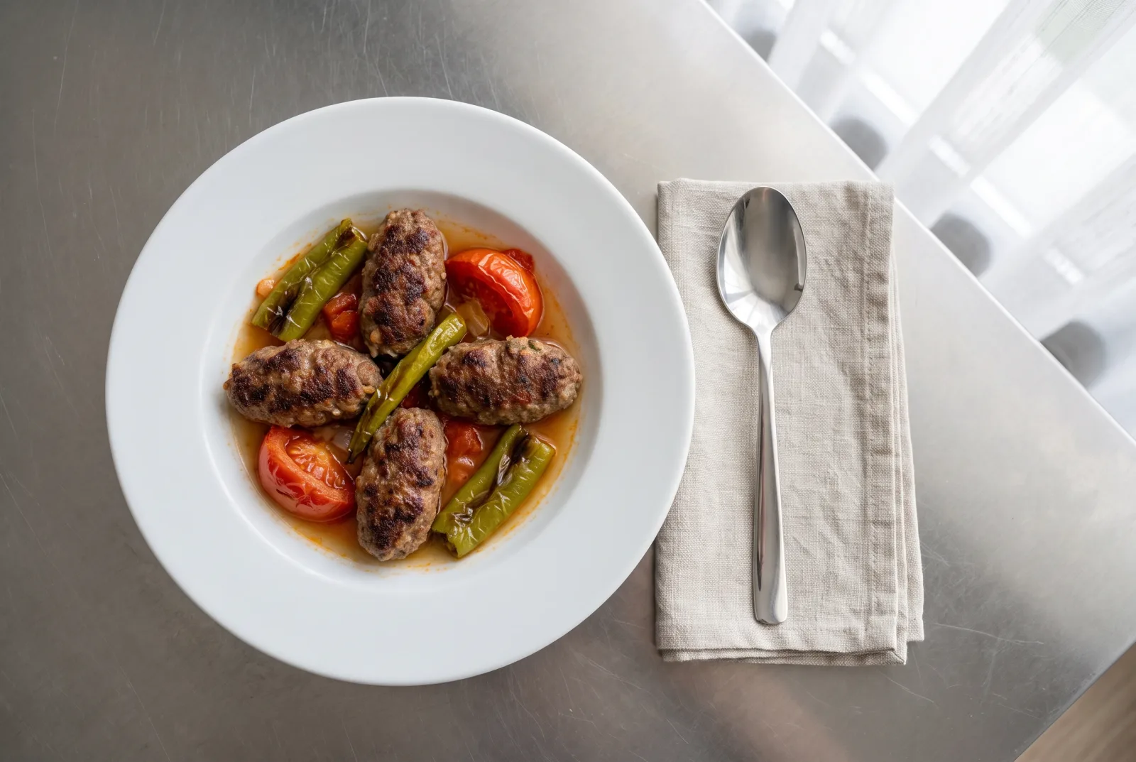 Tekirdag Meatballs | Long Grilled Meatballs Without Cumin