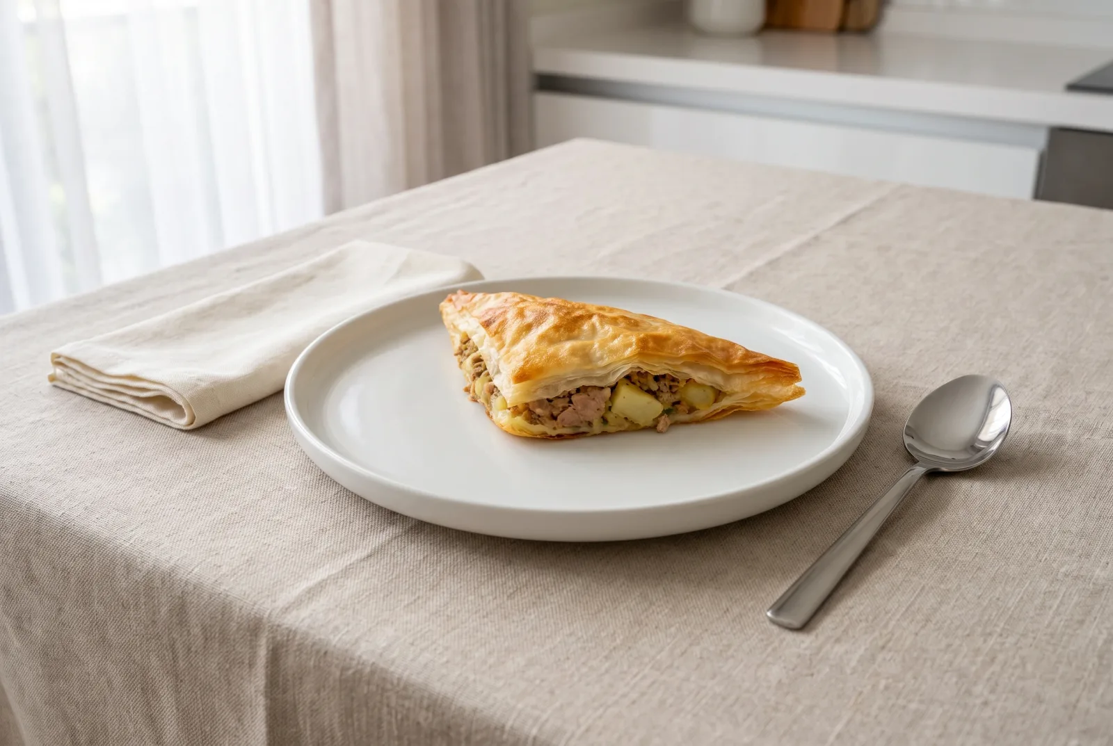 Tuna Brik | Tunisian Crispy Layered Pastry