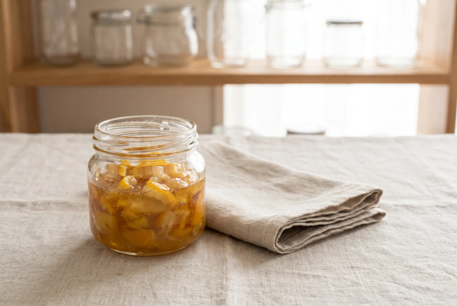 Japanese-Style Yuzu Honey Jam