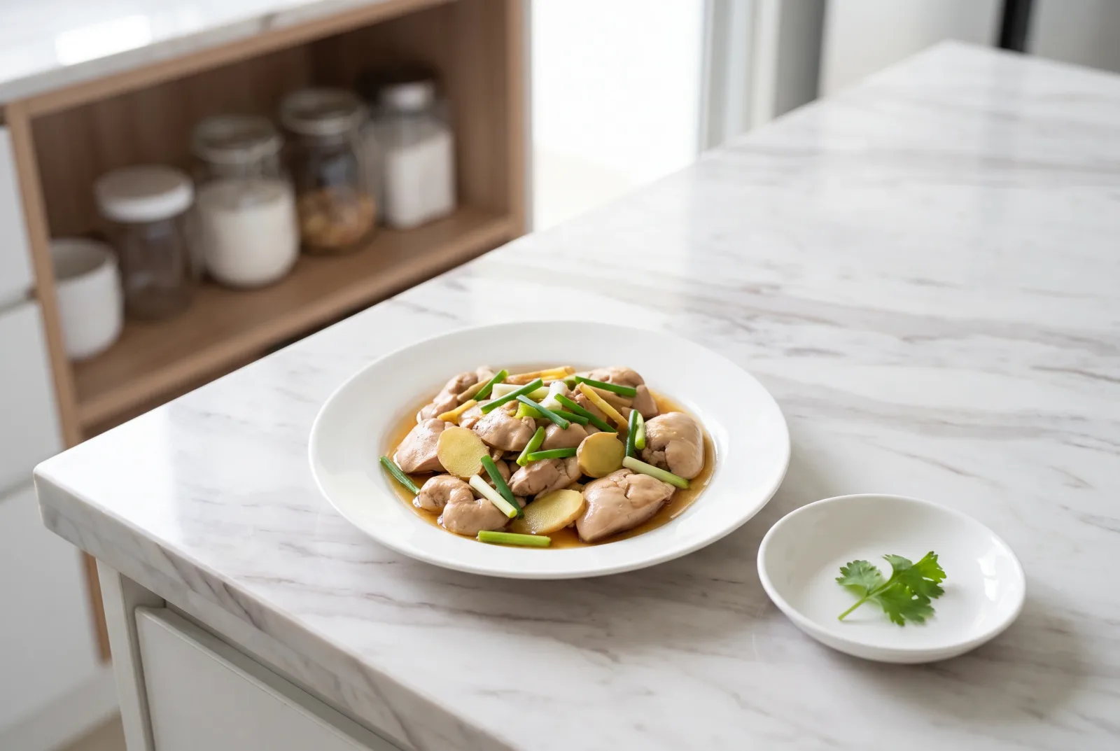 Ginger-Steamed Fish Liver | Chinese-Style Breakfast Offal