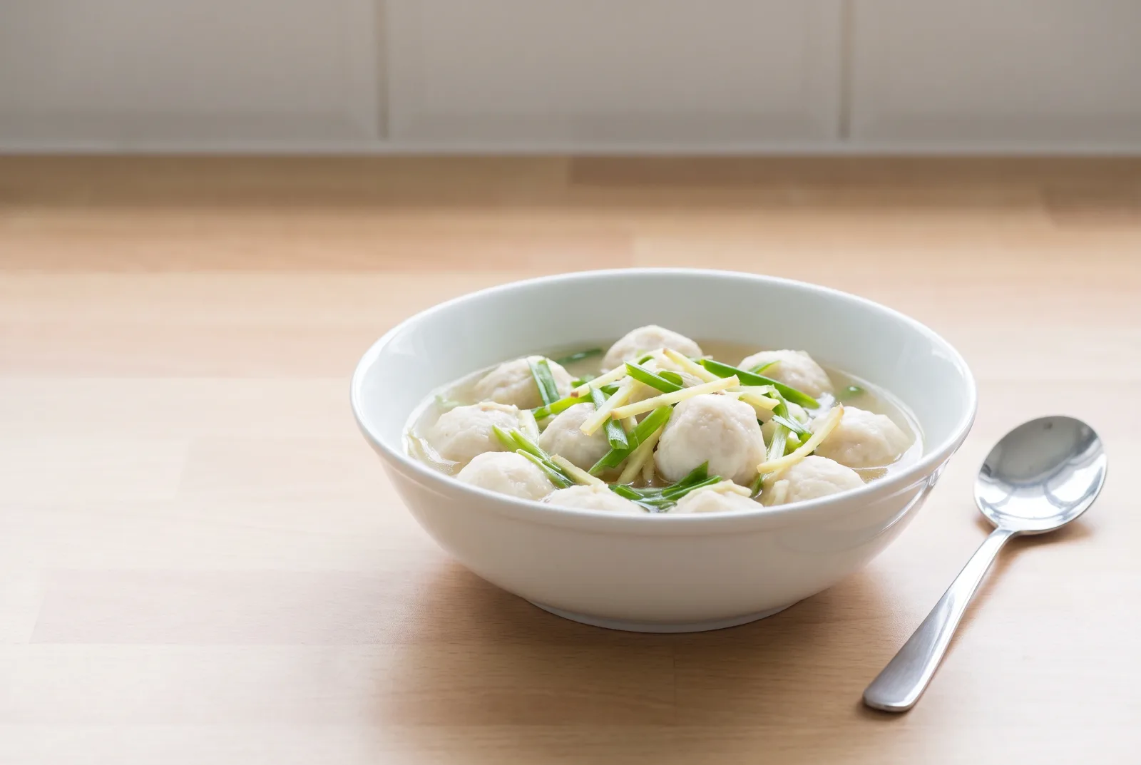 Chinese Ginger Fish Balls — A Heart-Conscious Pressure Cooker Dish
