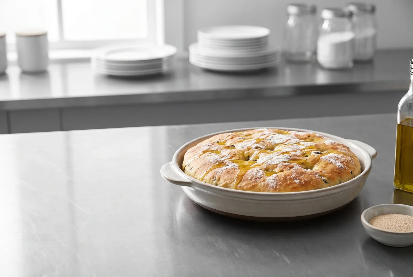 Olive Griddle Bread | Thin Turkish Flatbread with Olives