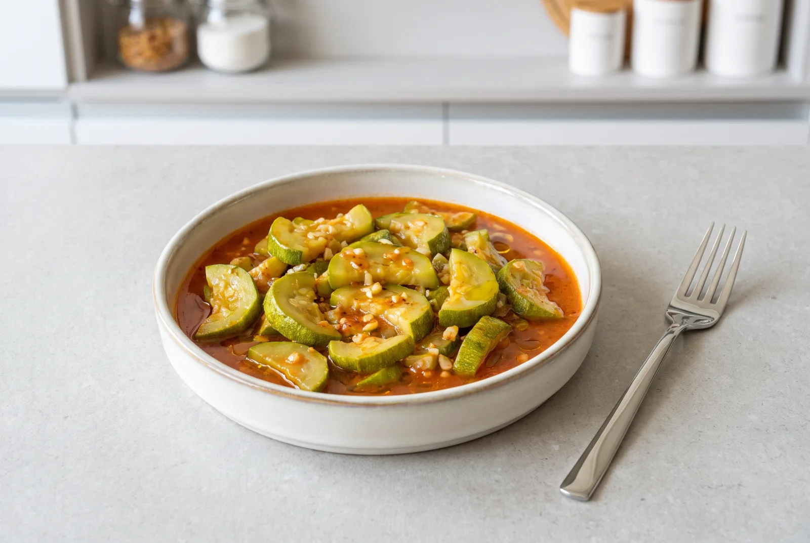 Zaytounia Kousha | Tunisian-Style Zucchini with Harissa