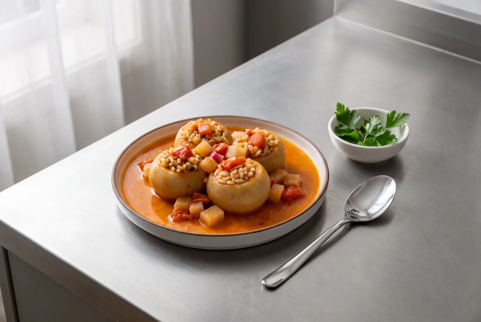 Olive Oil-Stuffed Radishes | Iraqi Meatless Dolma in the Air Fryer