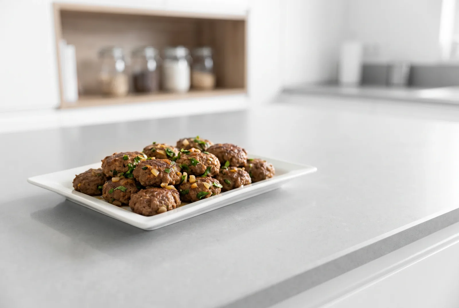 Zırh Köfte — hand-chopped skewered meatballs from leftover ground meat