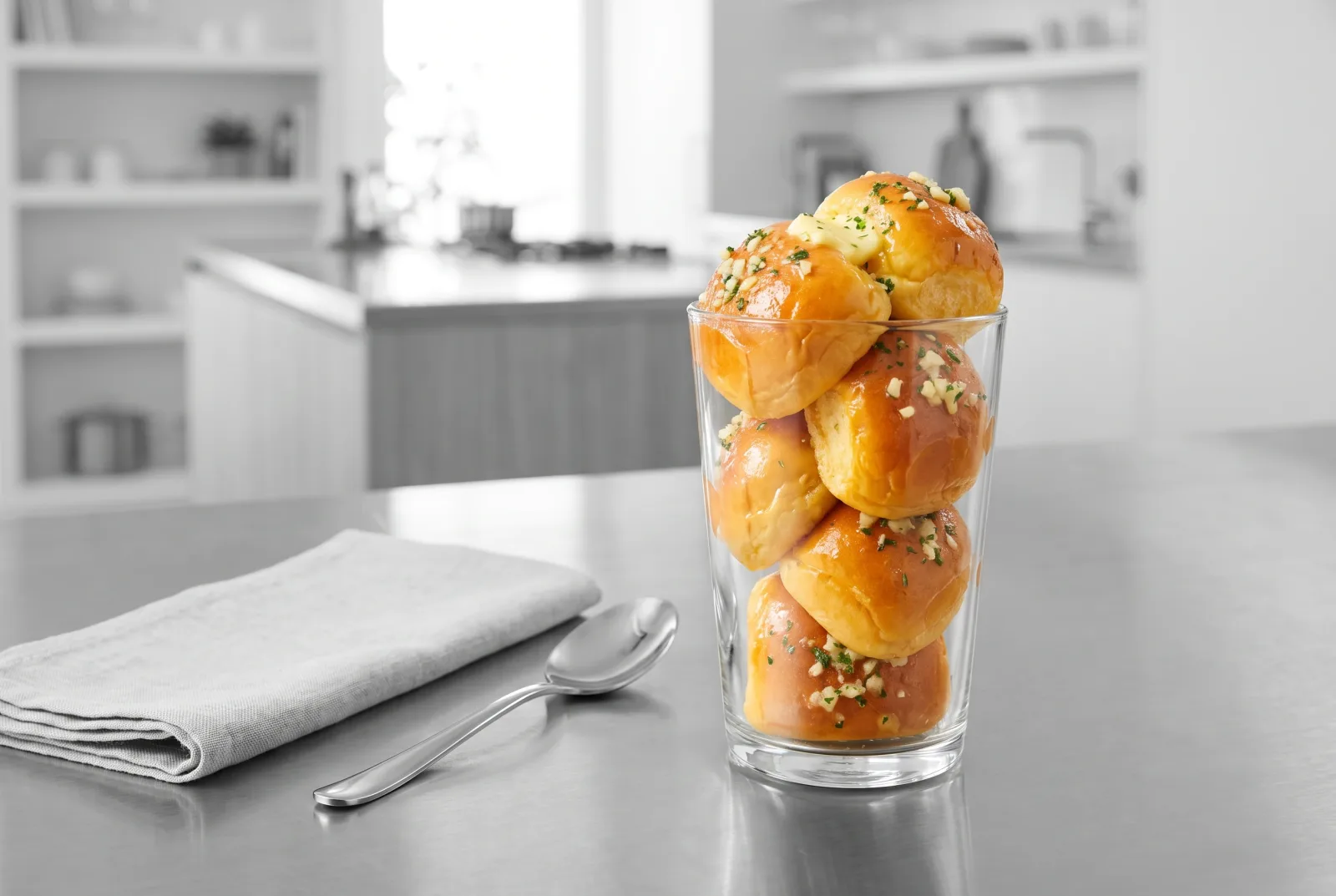 Korean-Style Sweet Garlic Bread | Oven-Baked Garlic Loaf