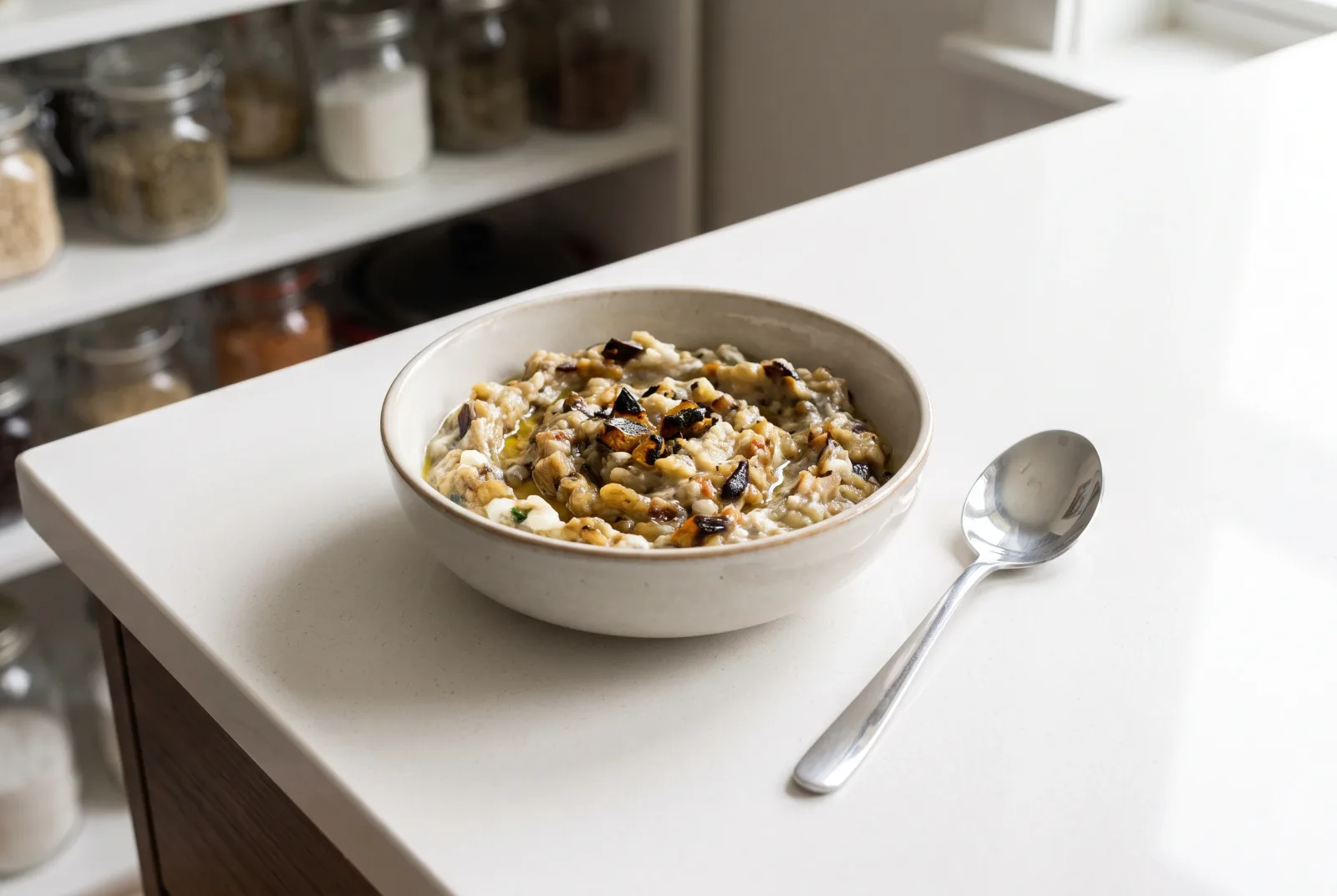 Roasted Eggplant Salad | A Refreshing Diabetes-Friendly Late-Night Snack