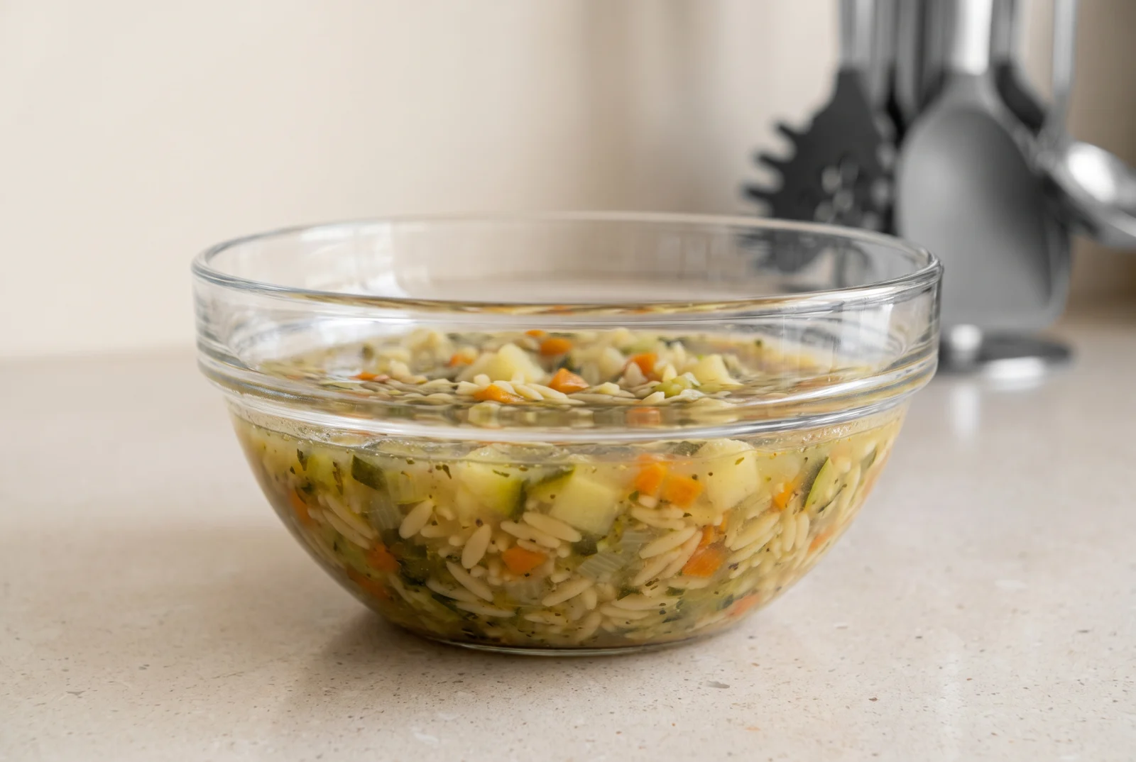 Vegetable Soup with Orzo | Salt-Free Soup for Babies 10 Months and Older