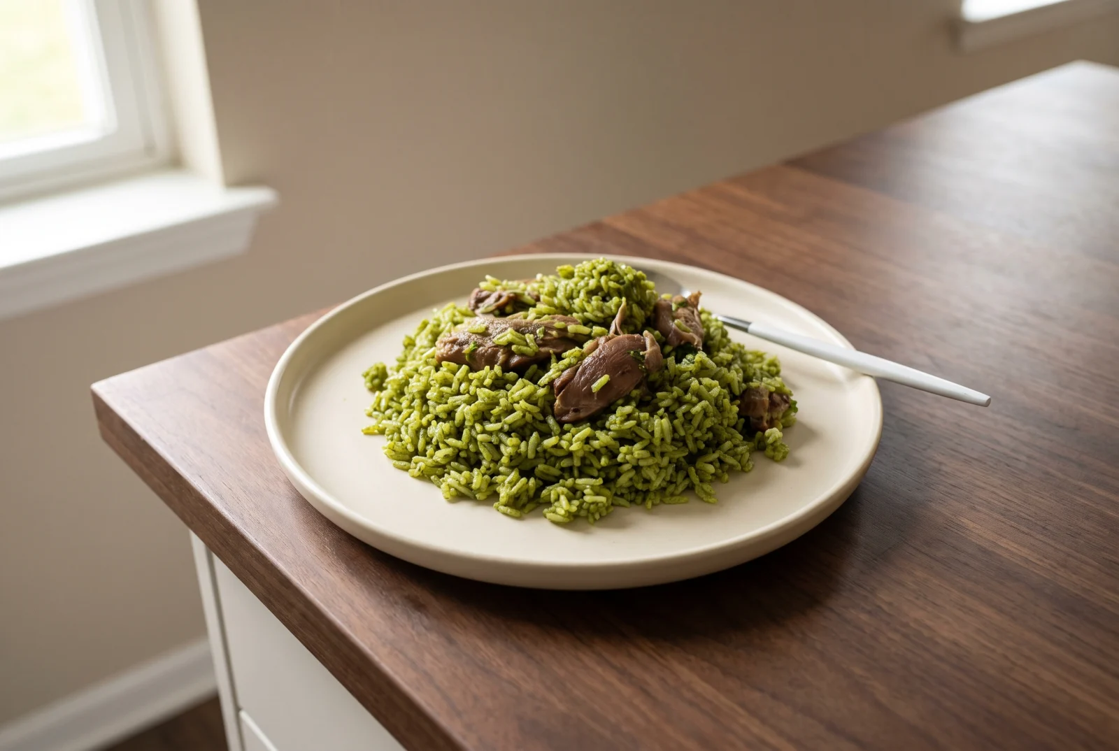 Arroz con Pato — Peruvian Cilantro Duck Rice