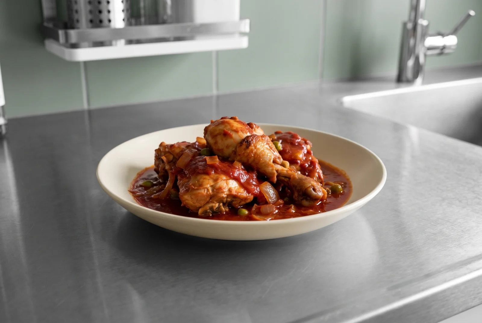 Ayam Masak Merah | Malaysian Wedding Chicken in Spicy Tomato Sauce