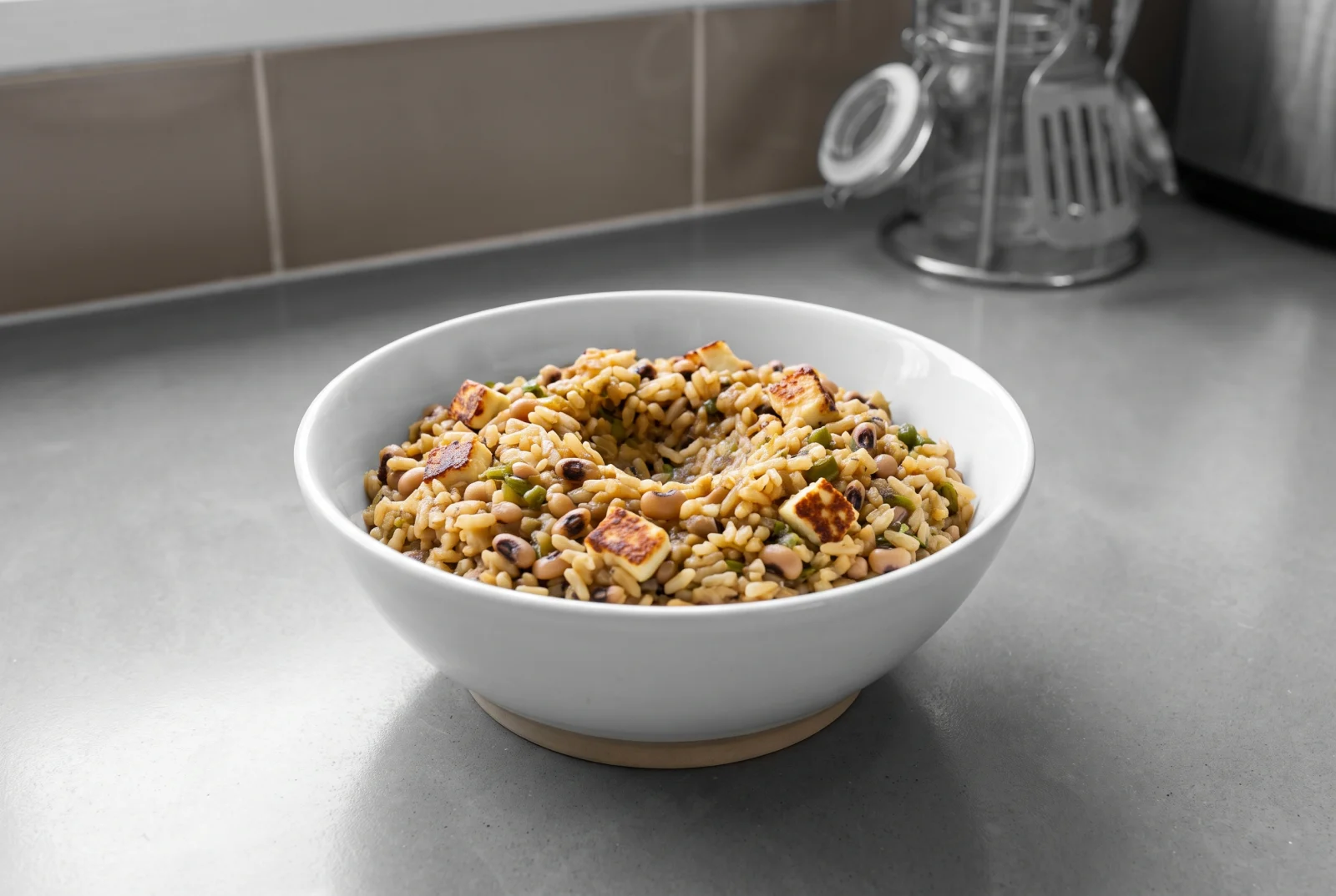 Baião de Dois — Brazilian Rice and Black-Eyed Peas