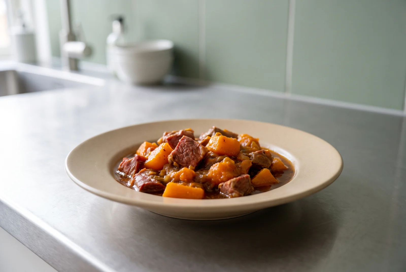Lamb and Pumpkin Casserole | Slow-Baked Winter Stew