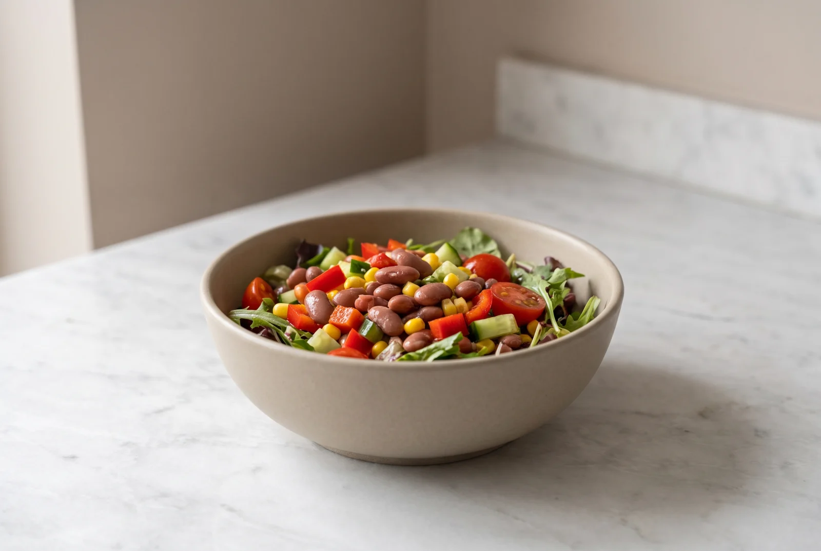 Colorful Cranberry Bean Salad for Kids | A Finger-Food Bowl