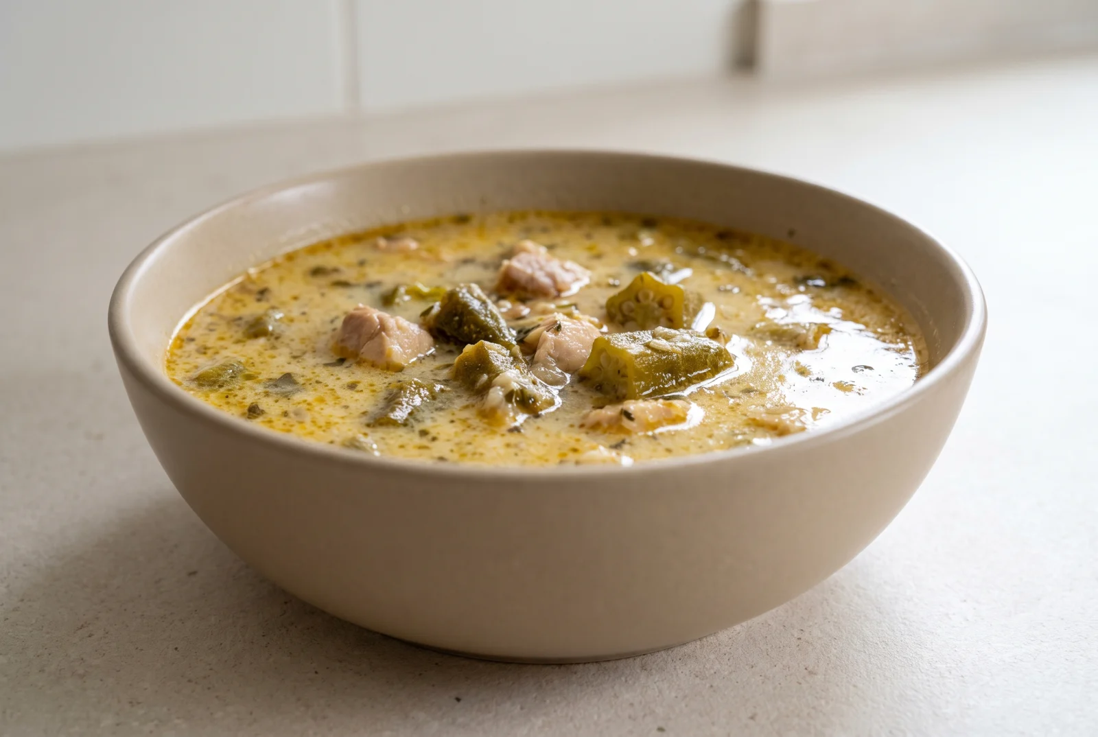 Begova Čorba | Bosnian Chicken Soup with Okra and Egg-Lemon Tempering