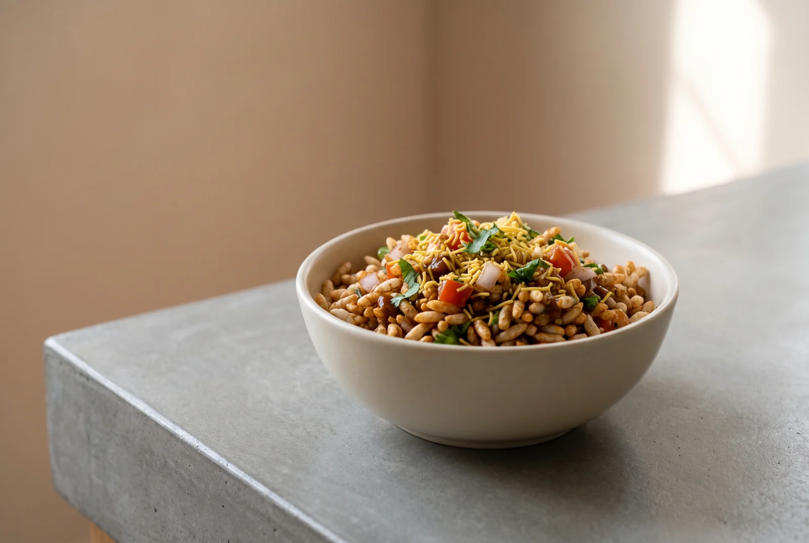 Bhel Puri | Tangy, Puffed-Rice Indian Street Snack