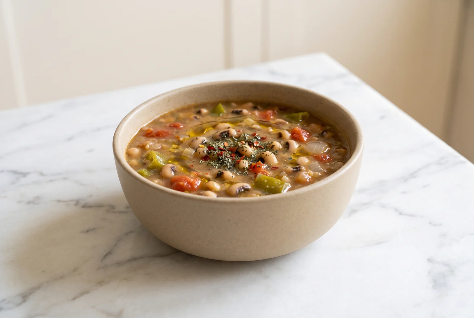 Fresh Black-Eyed Pea Soup | Anatolian-Style Cowpea Soup