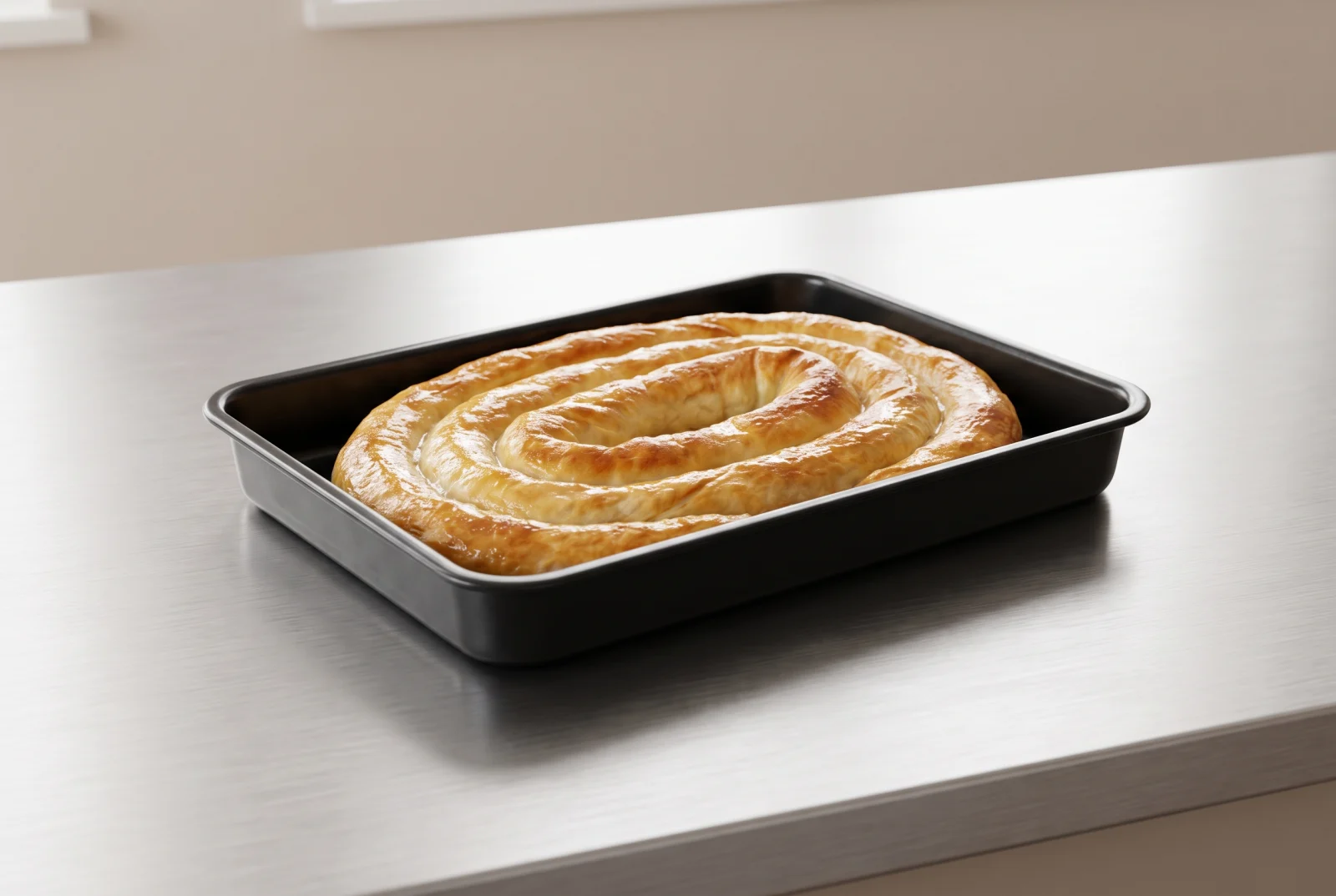 Bosnian Borek | Spiral Ground Beef Phyllo Pie