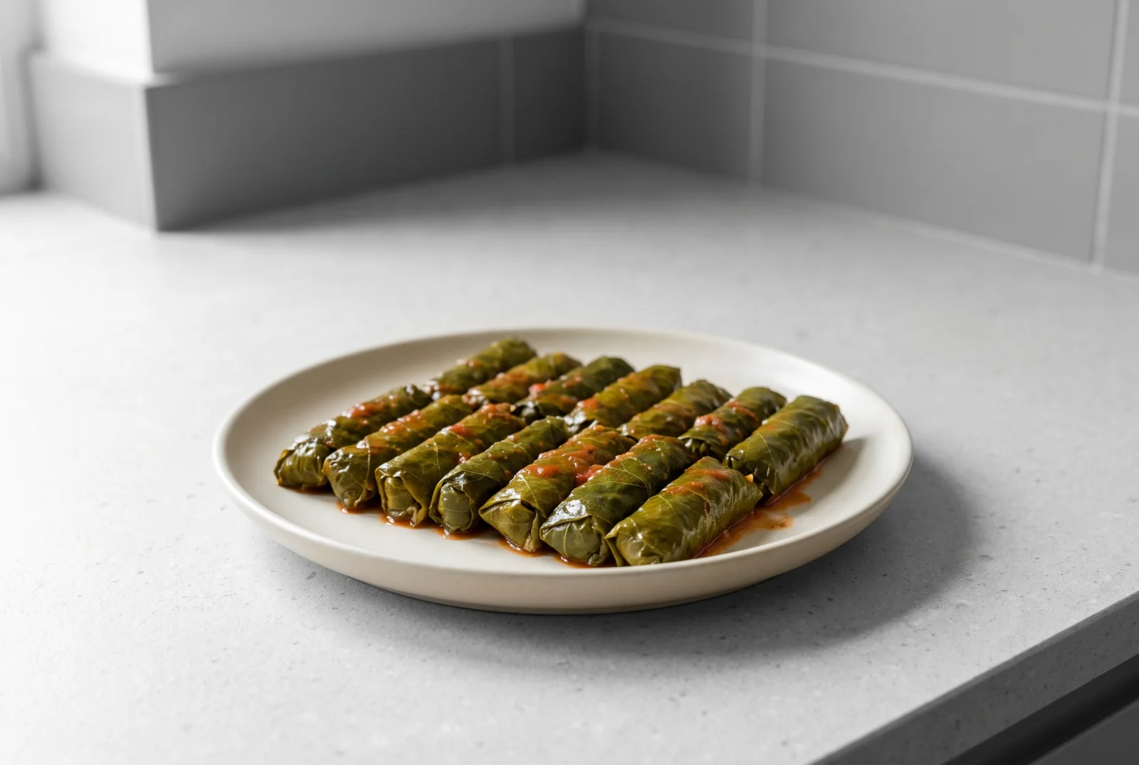 Bulgur-Stuffed Grape Leaves | Tangy Southeastern Turkish Style
